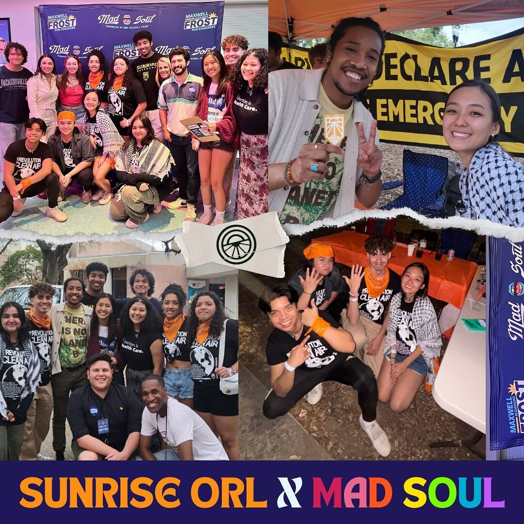 Last Saturday we came out to @madsoulfestival hosted by @maxwellfrostfl ! We had a great time engaging with the community about our local and national initiatives, meeting with other organizers and our elected officials, as well as listening to many 