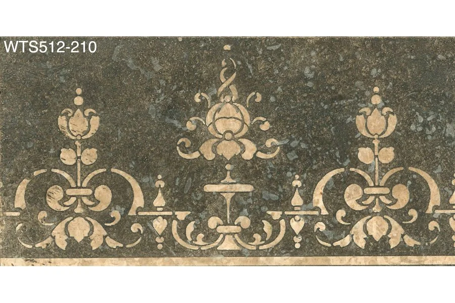 Travertine limestone tile handmade etched stone farmhouse modern rustic natural luxury kitchen bathroom backsplash interior designer artisan handcrafted art black warm cream custom