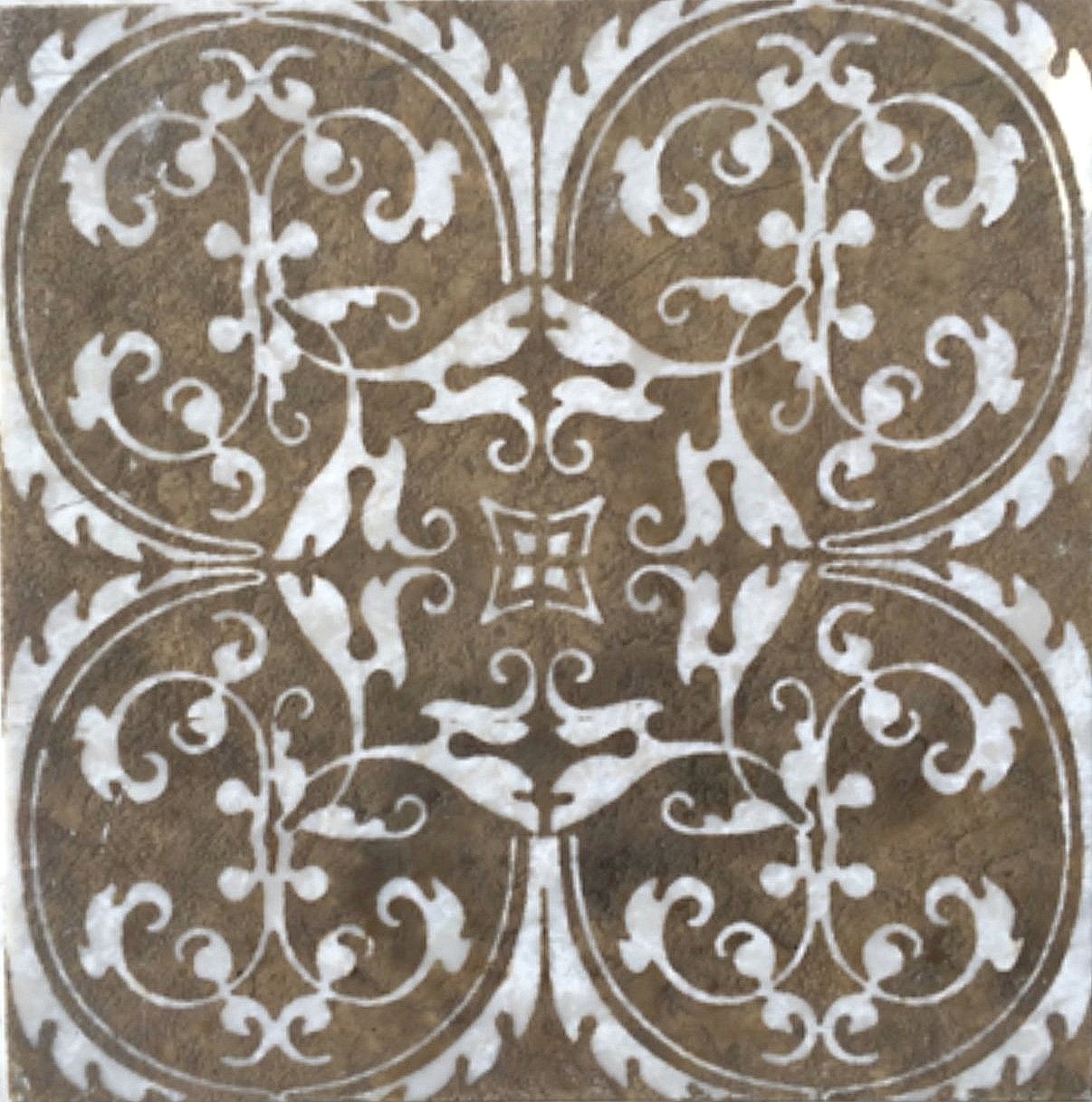 Botticino marble tile handmade etched stone farmhouse modern rustic natural luxury kitchen bathroom backsplash interior designer artisan handcrafted art taupe cream ochre grey brown