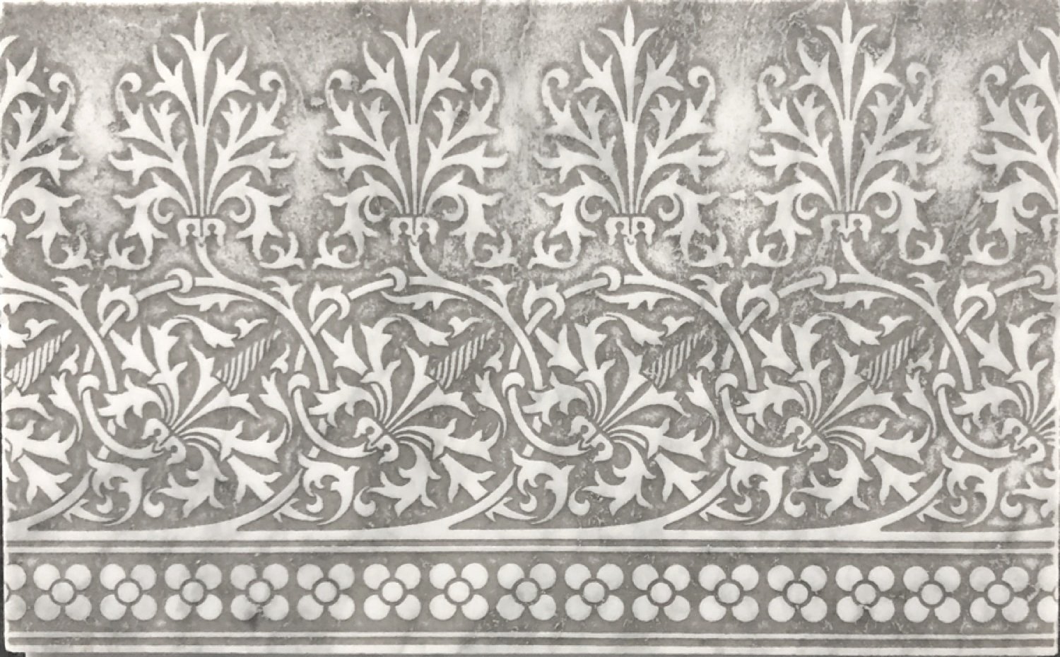 Carrara Bianco marble tile handmade etched stone farmhouse modern rustic natural luxury kitchen bathroom backsplash interior designer artisan handcrafted art copper white custom