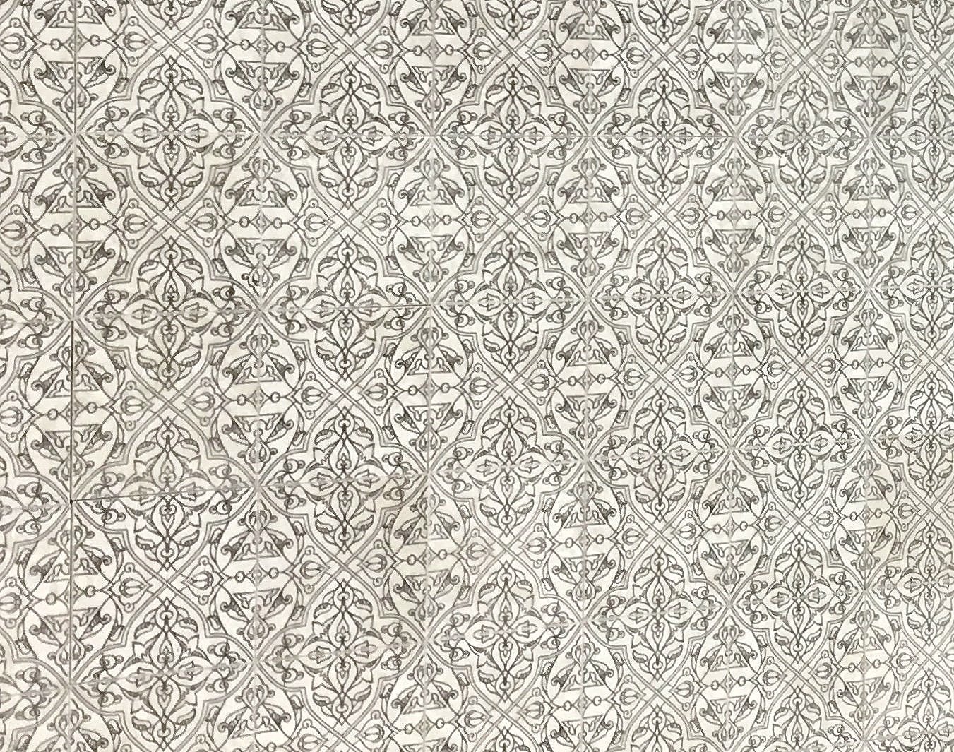 Botticino marble tile handmade etched stone farmhouse modern rustic natural luxury kitchen bathroom backsplash interior designer artisan handcrafted art taupe cream grey gray custom
