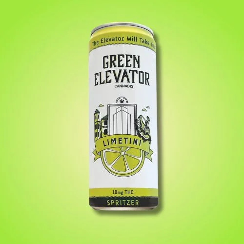 Green Elevator Limetini 10mg THC (4 pack)