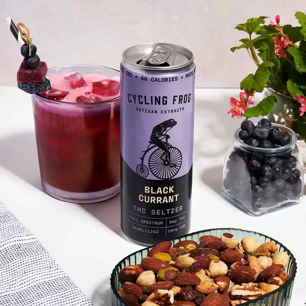 Cycling Frog Black Currant THC Seltzer