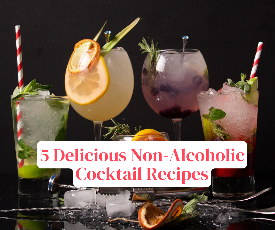 Elevate Your Mocktail Game: 5 Delicious Non-Alcoholic Cocktail Recipes
