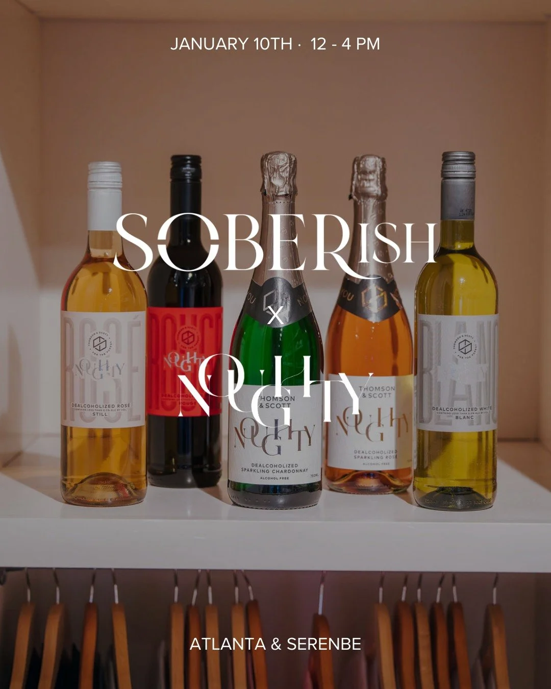 Dry January, but make it sparkle. ✨🍾✨

We&rsquo;re pouring Noughty, the non-alcoholic wine that keeps expectations high and ABV low. Think crisp whites, flirty ros&eacute;s, bubbles that behave beautifully, and a red that knows how to hold a convers