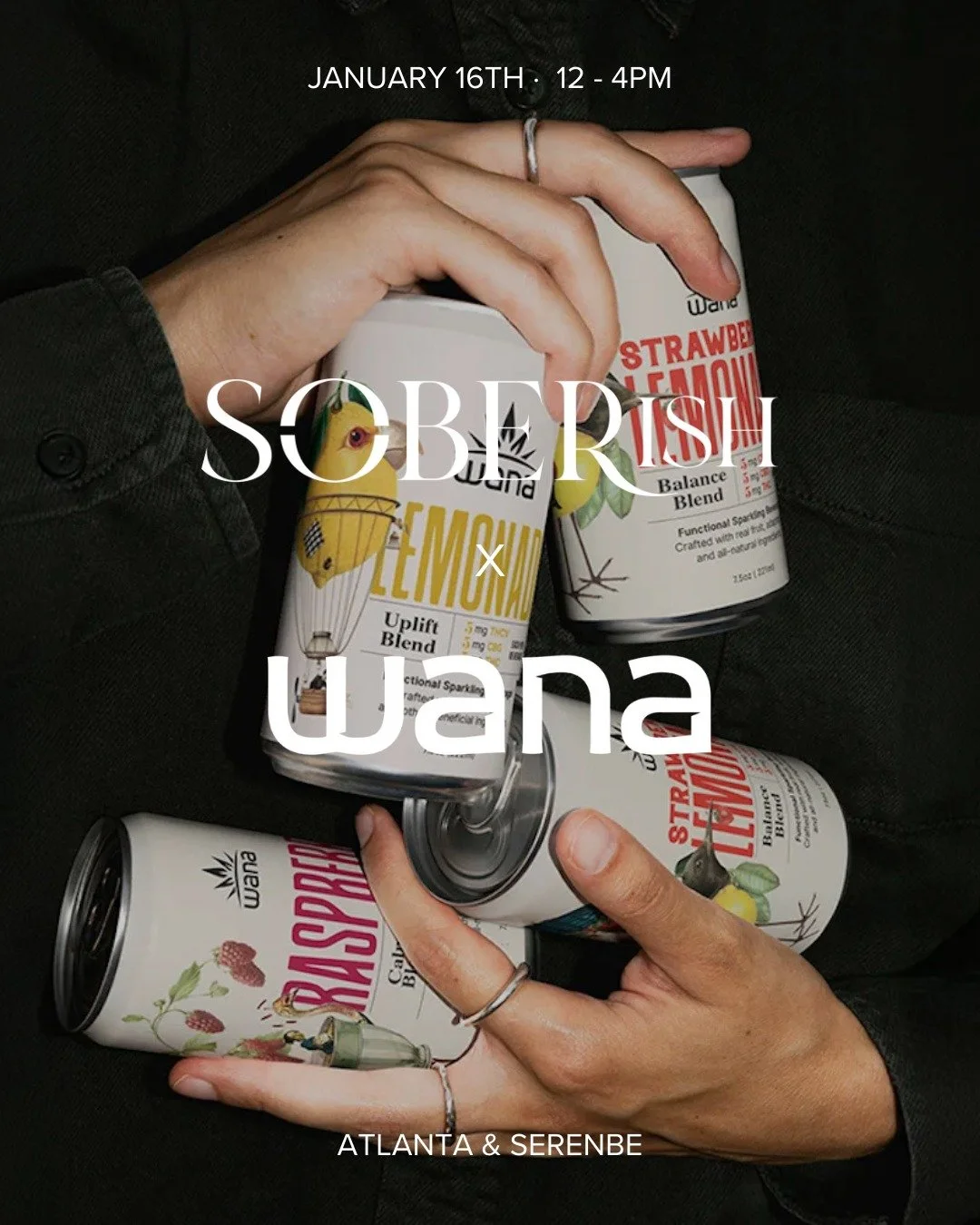 Meet your new favorite &ldquo;just one more&rdquo;, featuring Wana: where flavor, function, and feel-good moments come together. 🍹✨

For our FREE tasting on Jan 16th, we're pouring three crowd-pleasers:
🍋 5MG Lemonade
🫖 5MG Raspberry Tea
🍓 10MG S