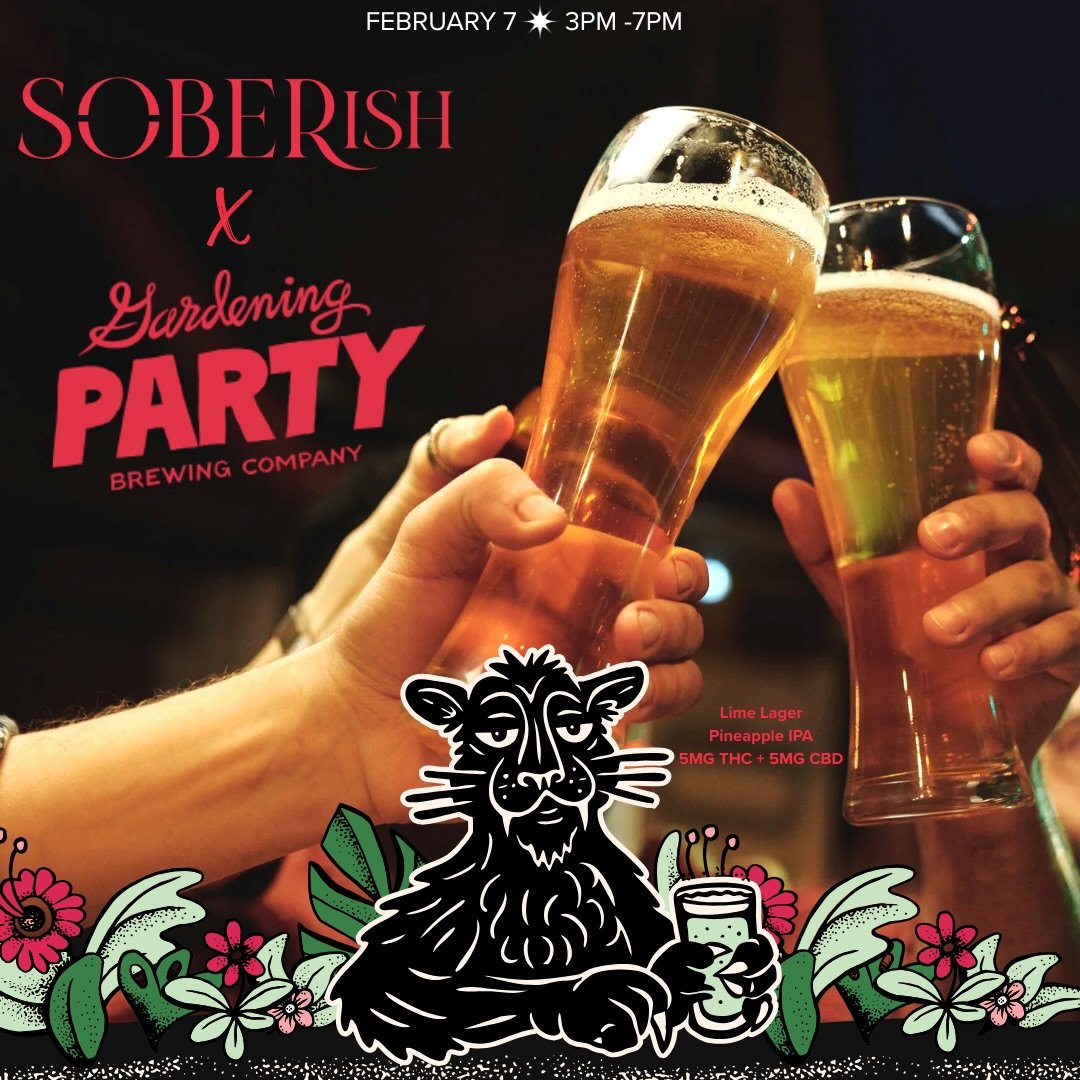 🐰 Bad Bunny on the halftime stage,
🪴 Gardening Party in your hand,
🙌🏽 Same weekend, better decisions. 

We&rsquo;re kicking off SuperBowl 2026 this Friday night with a Gardening Party tasting, featuring two spiked 5MG NA brews - Pineapple IPA &am