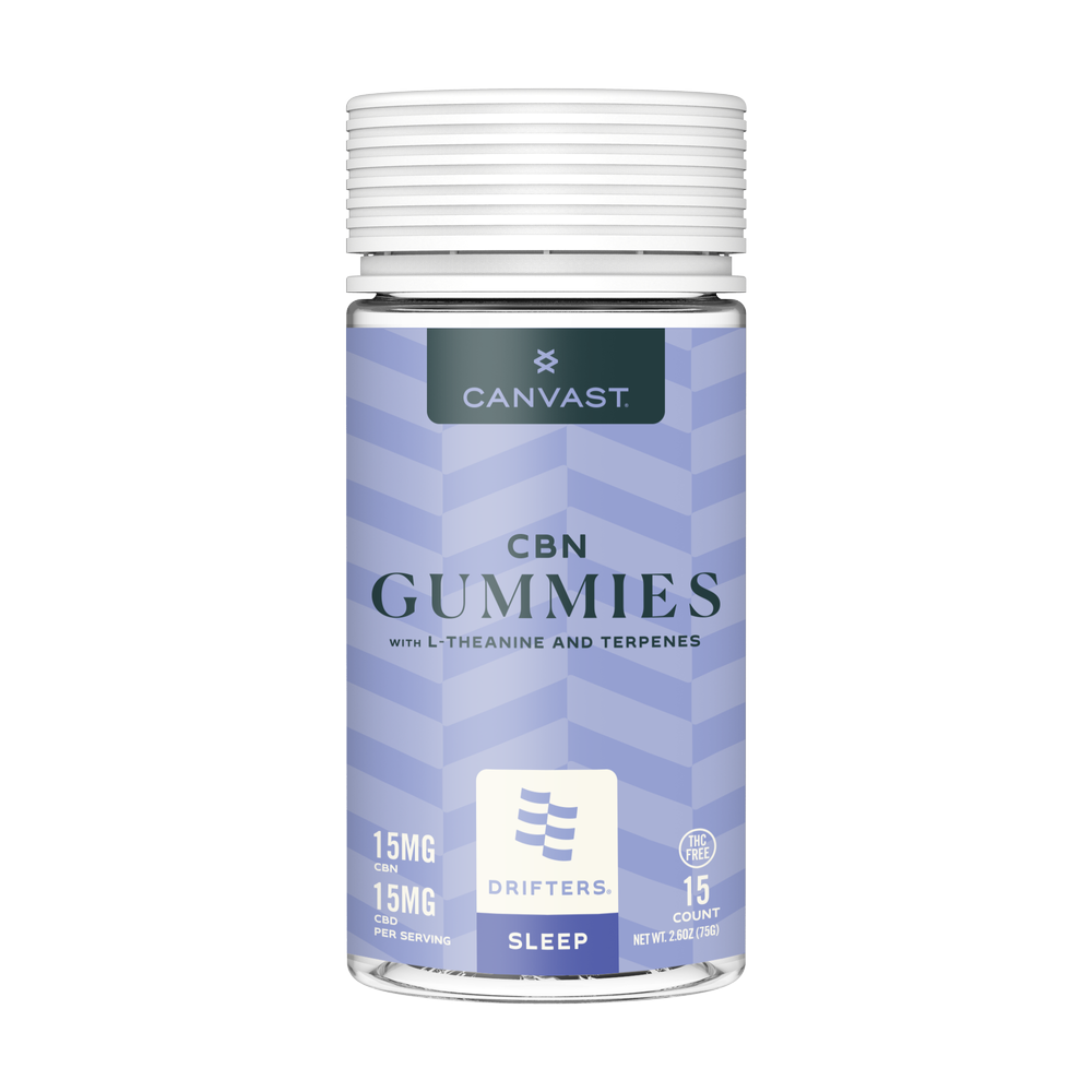 Canvast Drifters CBN:CBD + L-Theanine — Soberish