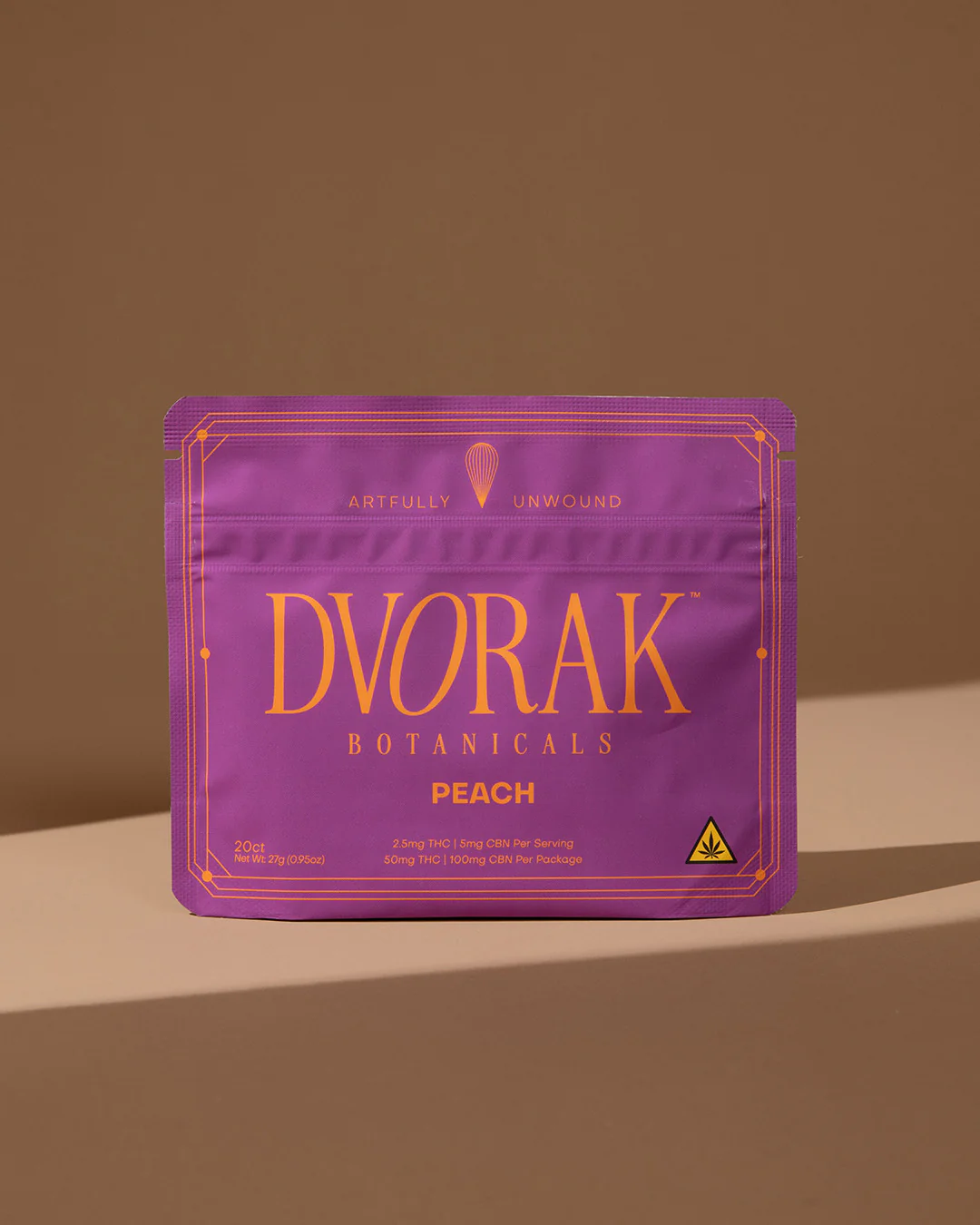 Dvorak Botanicals Peach Gummies