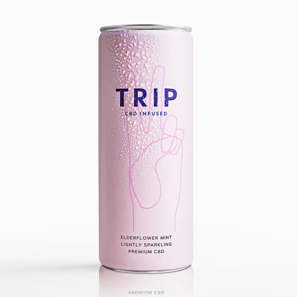 Trip CBD Infused Elderflower Mint