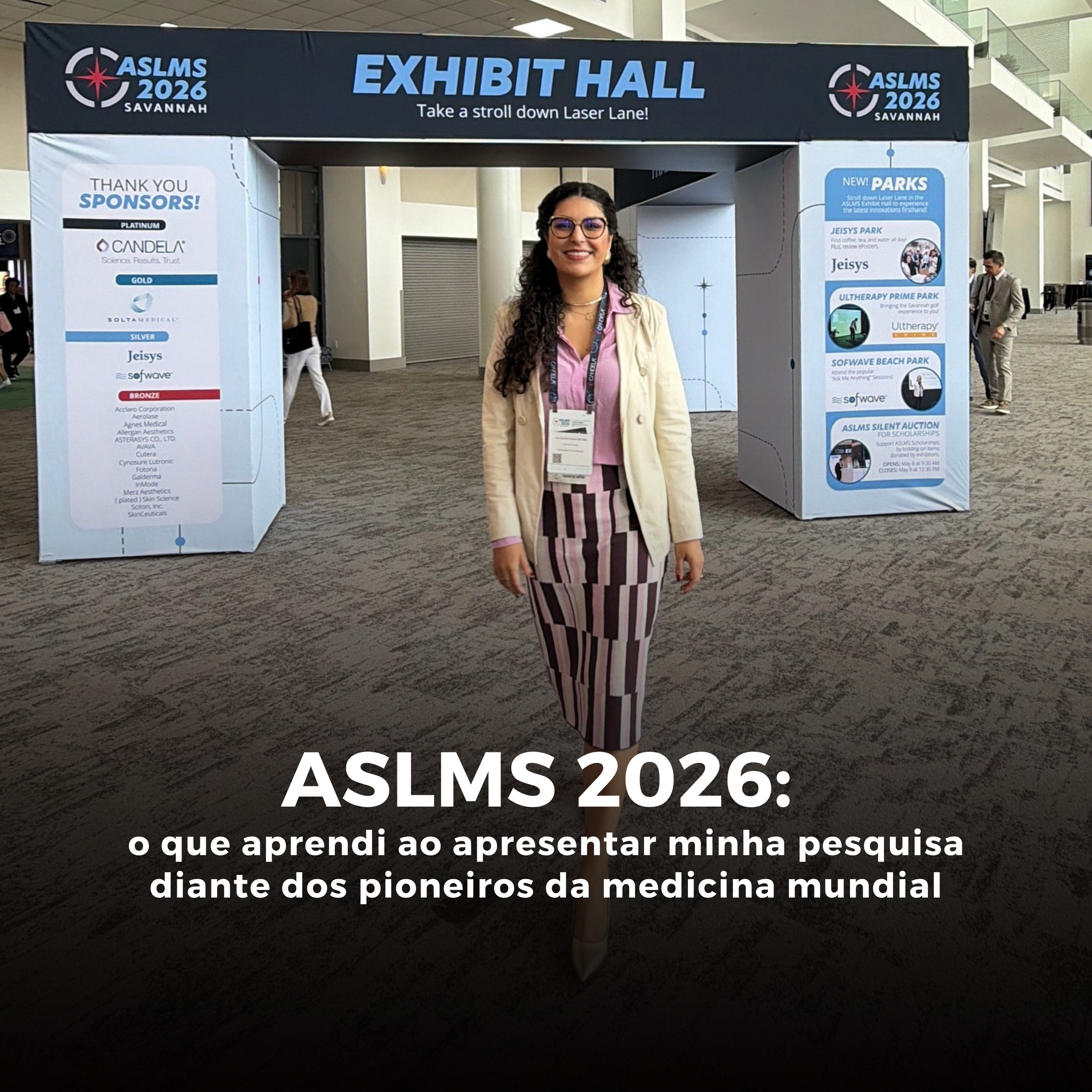 ASLMS 2026: o que aprendi ao apresentar minha pesquisa diante dos pioneiros da medicina mundial