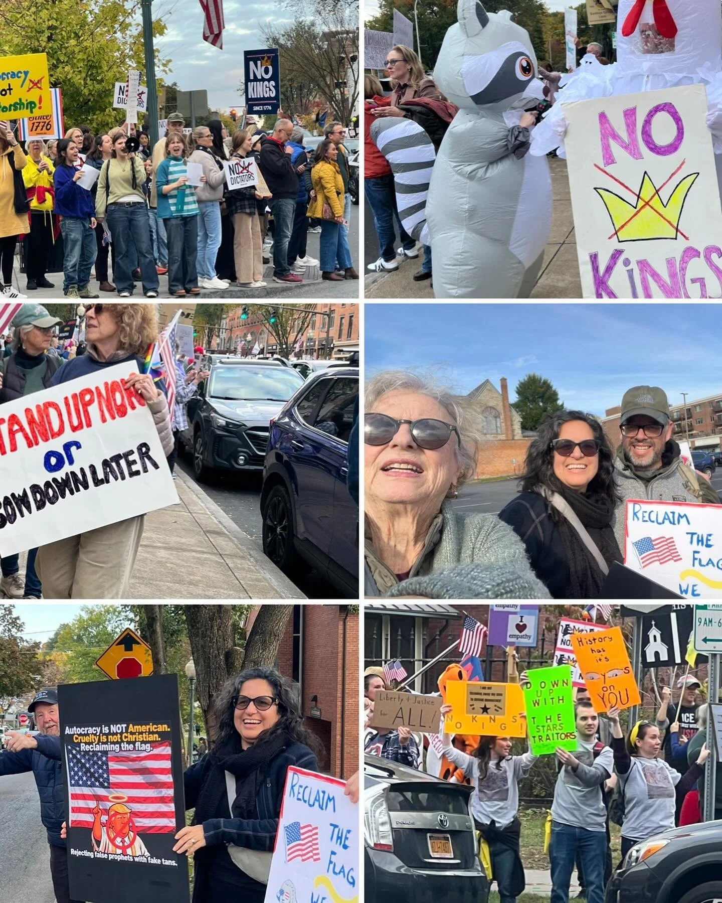 What a day in Saratoga Springs! #NoKings