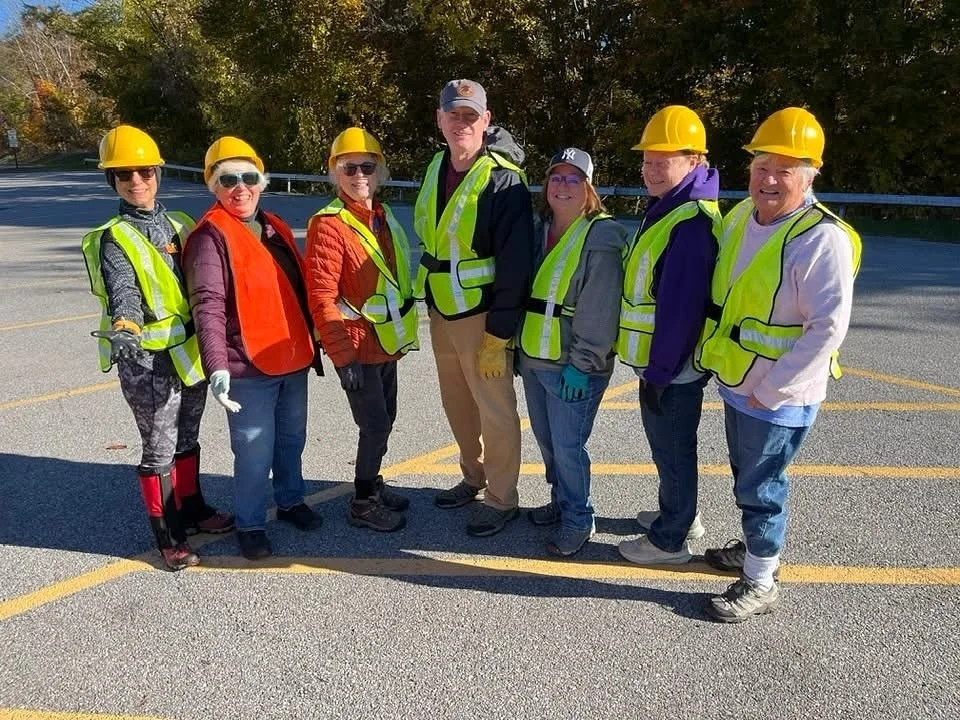 🚮✅Completed our final Adopt a Highway cleanup for the year on Saturday. Thanks to Sue Westbrook, Shirleyan Ebert, Ellie Dillon, Mike and Sam Companion, Jean Relyea and Martha and Mike Iacolucci for showing up and making the job go quickly. We will b