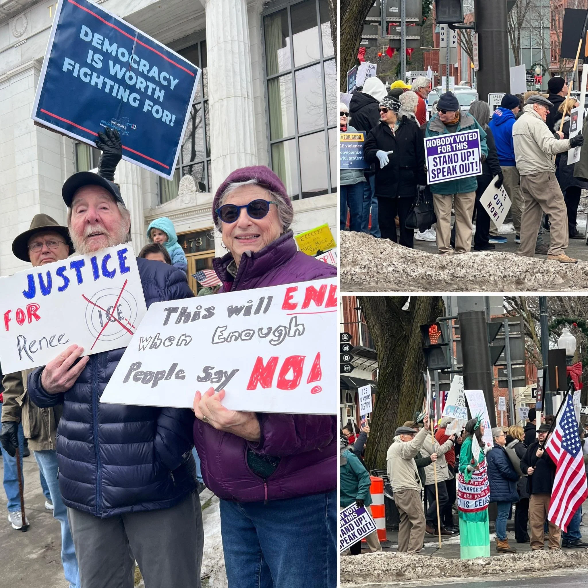 Never too old. If you are not outraged you are not paying attention!!