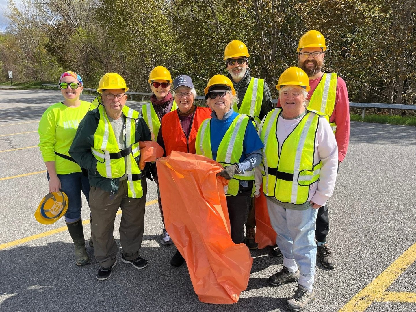 🧹💪We had a great group of volunteers Saturday morning for our Adopt a Highway cleanup. A bit more trash after winter!  Thank you to Kris Falkowski, Tim and Martina Bantham, Shirleyan Ebert, Jess Jones, Ellie Dillon, Mark Iacolucci, Martha Iacolucci