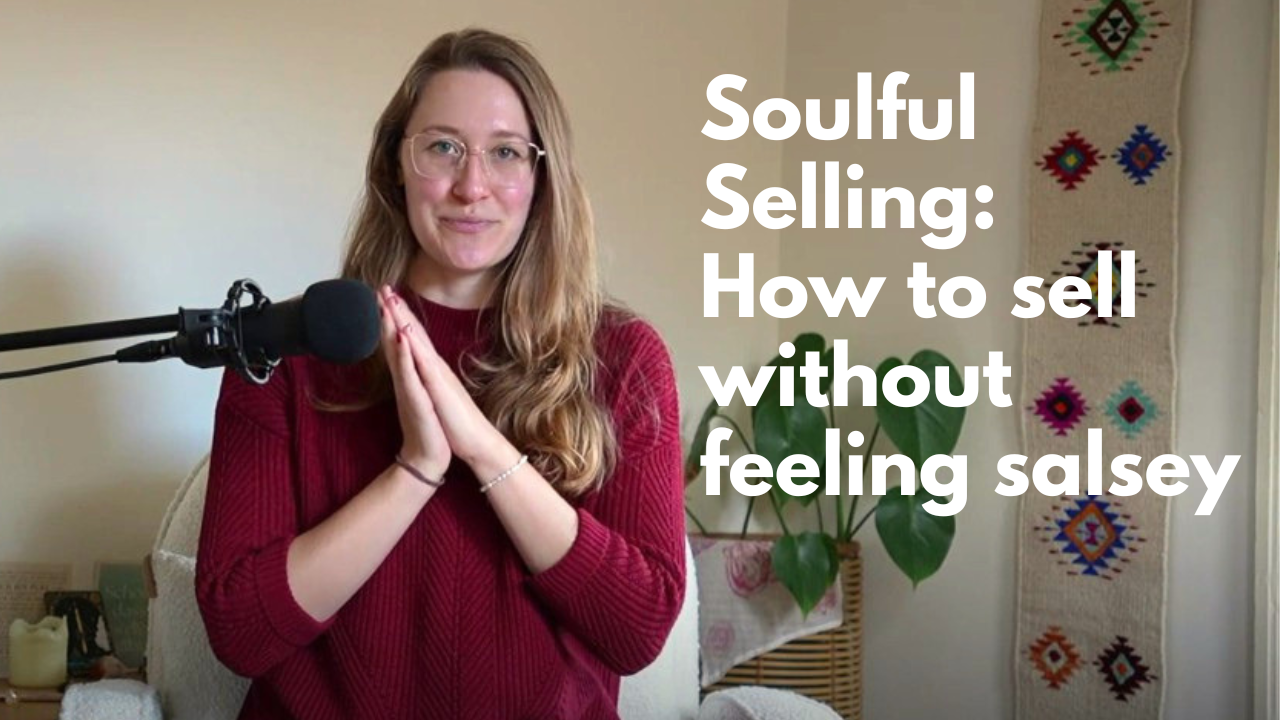 How to sell without feeling salesy or pushy