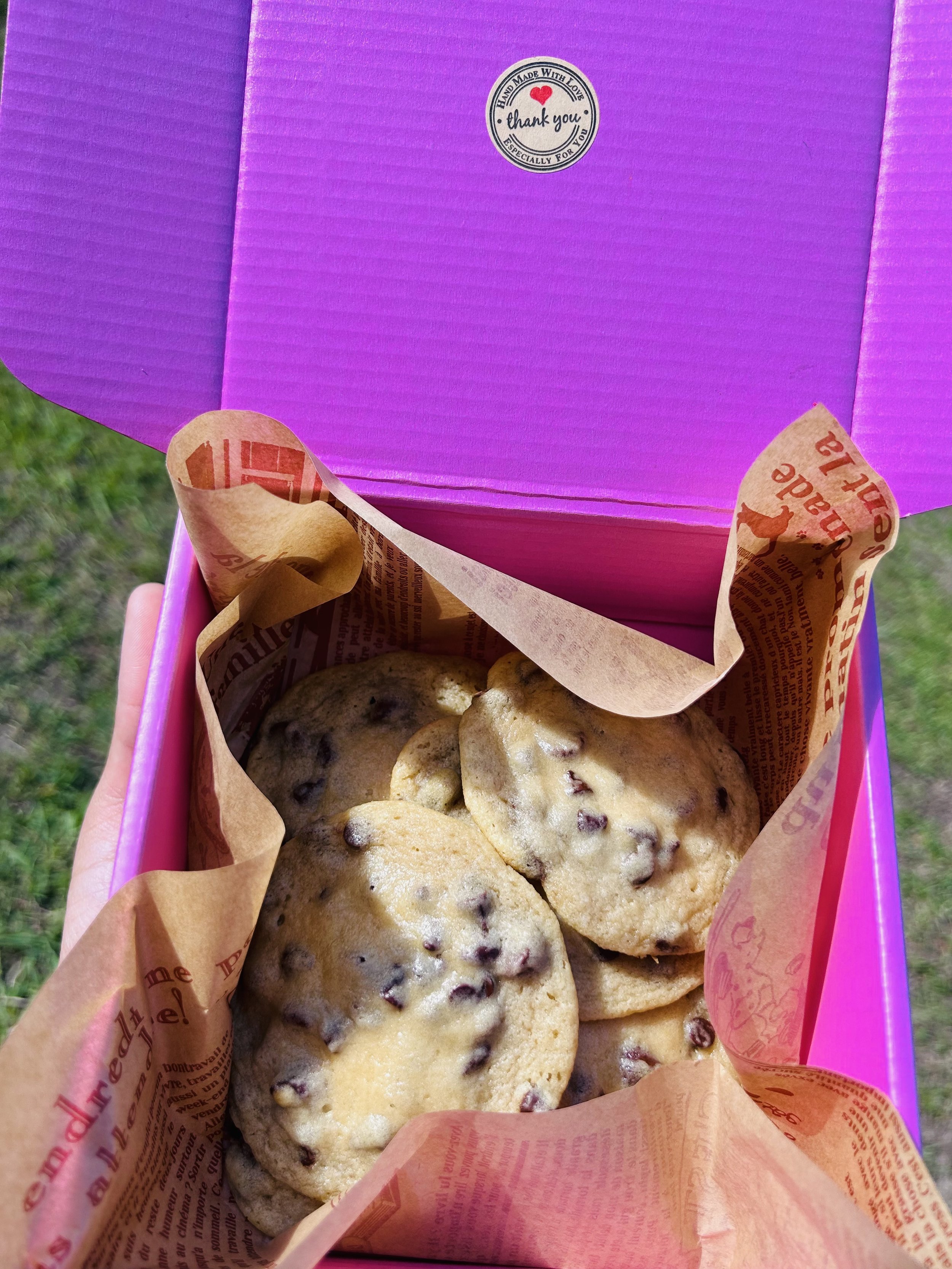 Chewy Chocolate Chip Cookies w/ Pecans