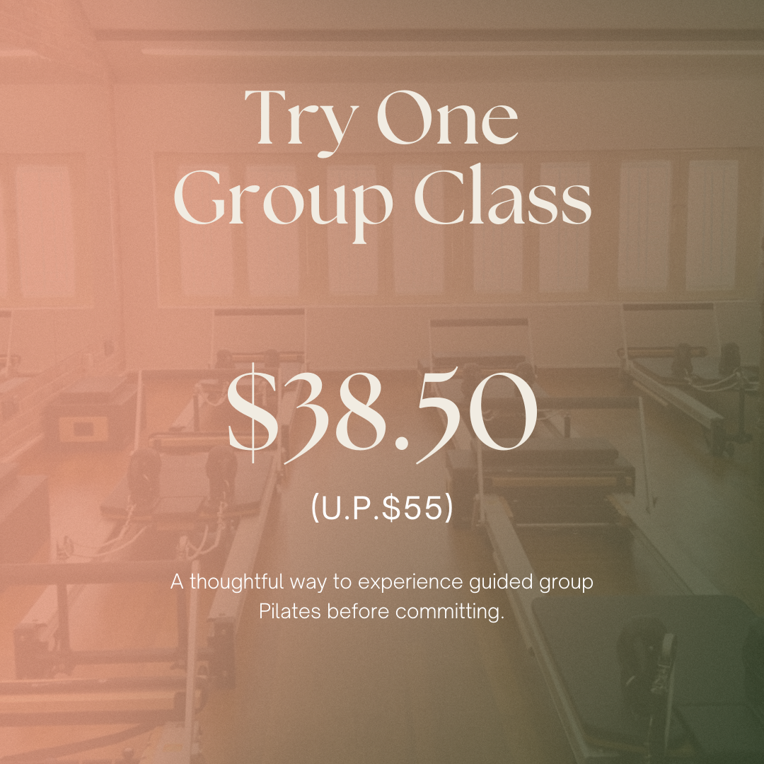 30% OFF GROUP PILATES