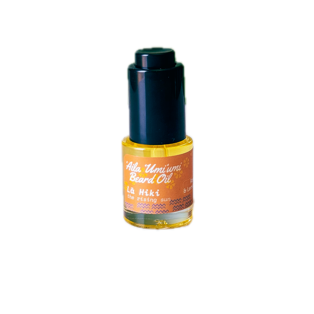 ʻAila ʻUmiʻumi - Beard & Face Oil - Lā Hiki - Lemongrass & Rosemary
