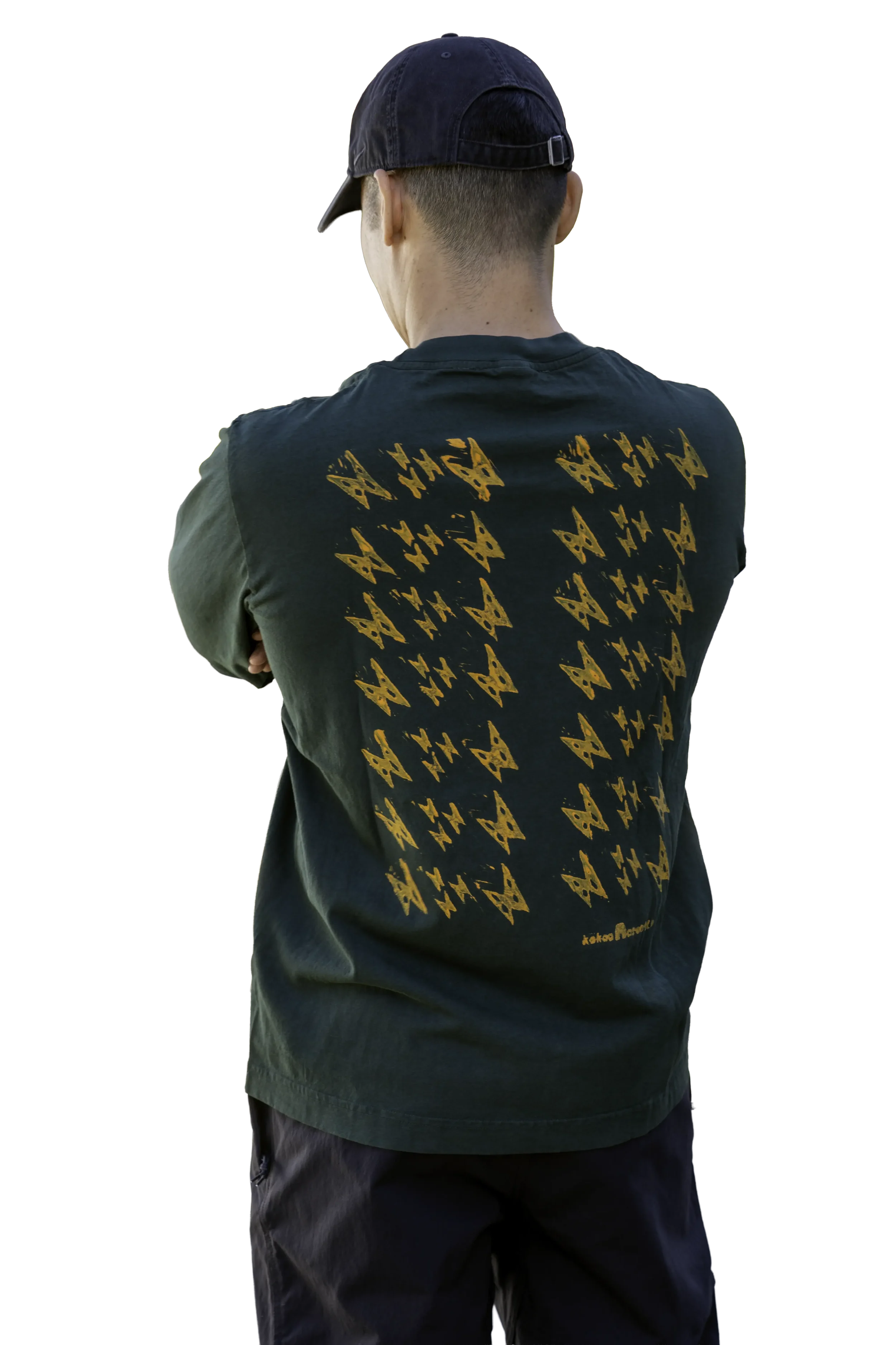 Kauila Long Sleeve Trash Tee — Nahele Green