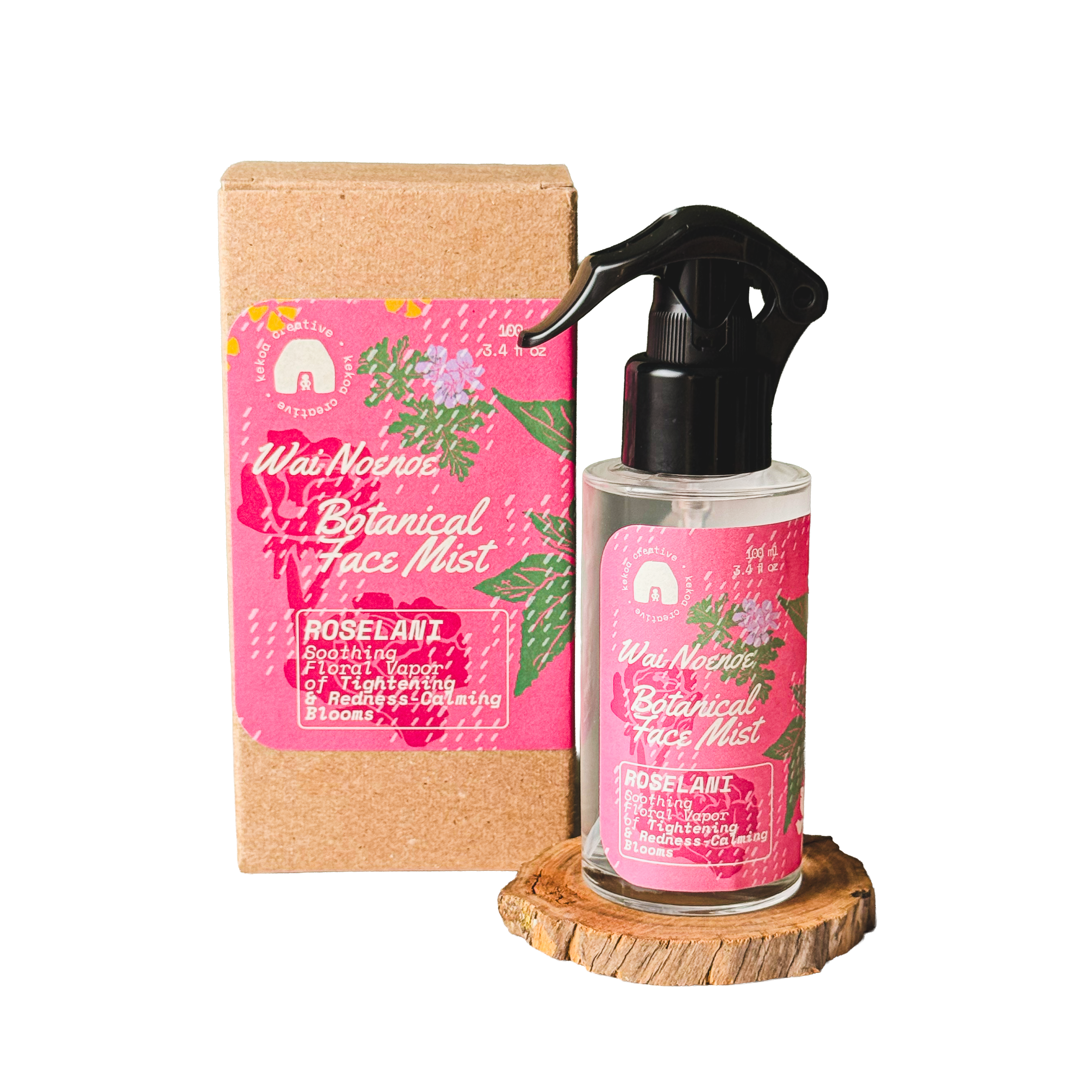 Roselani - Wai Noenoe: Botanical Hydrosol Mist — pH Balancing & Sensitive Barrier Support