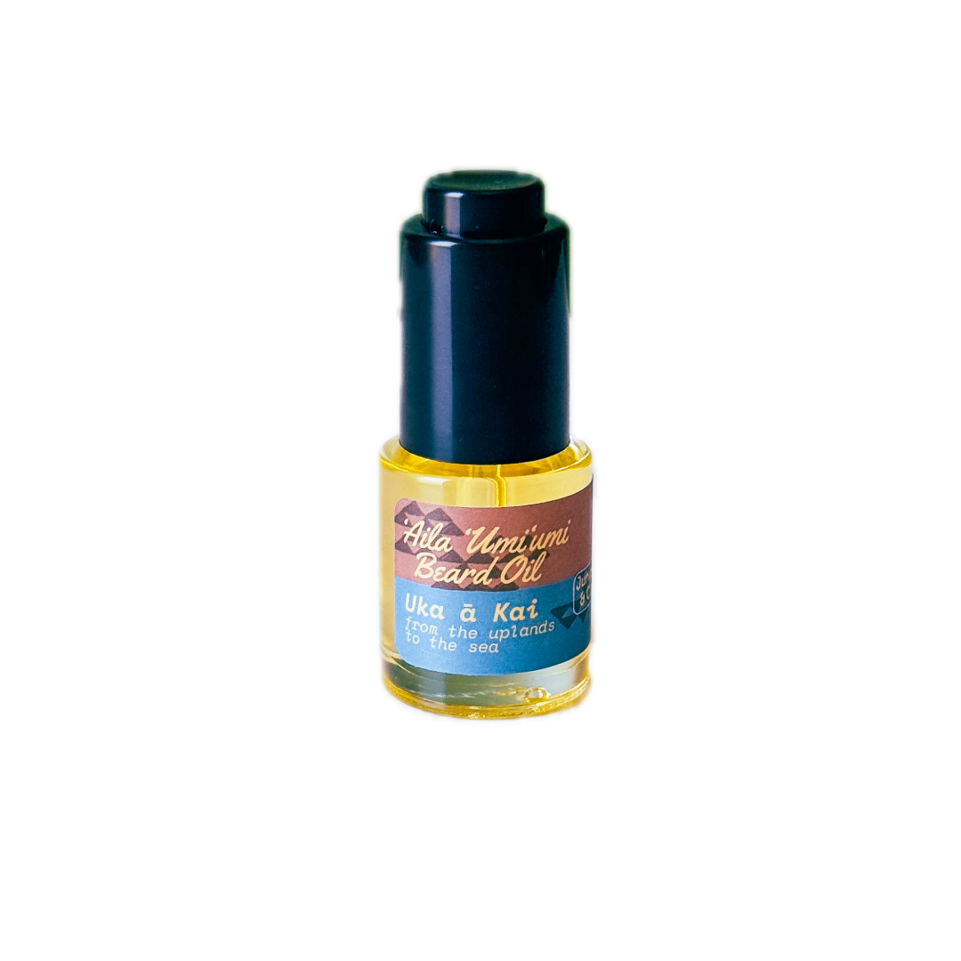 ʻAila ʻUmiʻumi - Beard & Face Oil - Uka ā Kai - Juniper Berry & Clary Sage