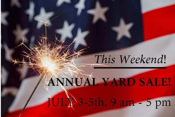 COMMUNITY GARAGE SALE!