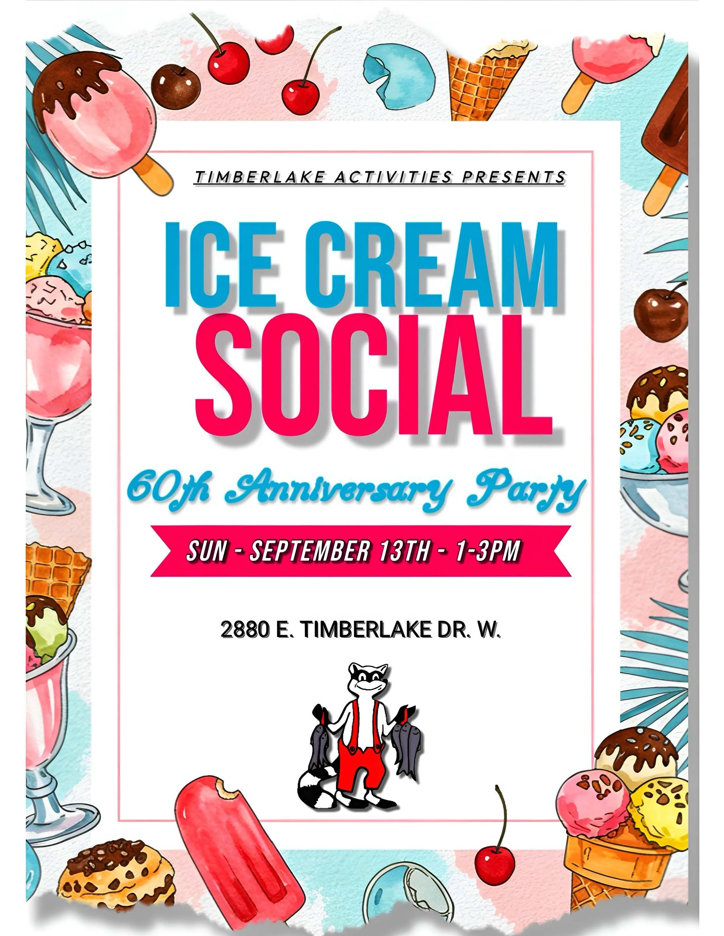 TL 60TH BDAY ICE CREAM SOCIAL!