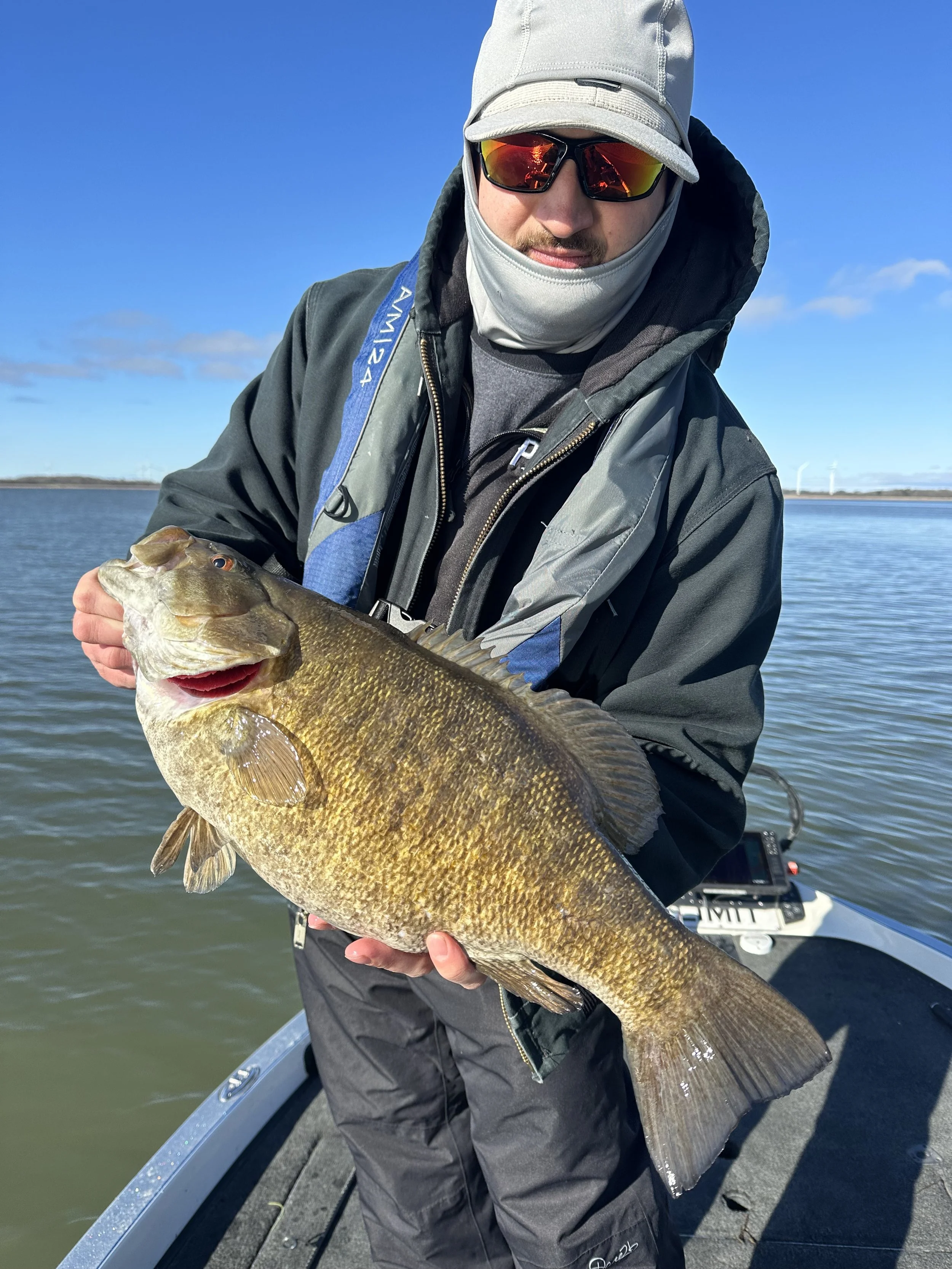 New angler catches his best smallmouth bass ever 6 pounds 