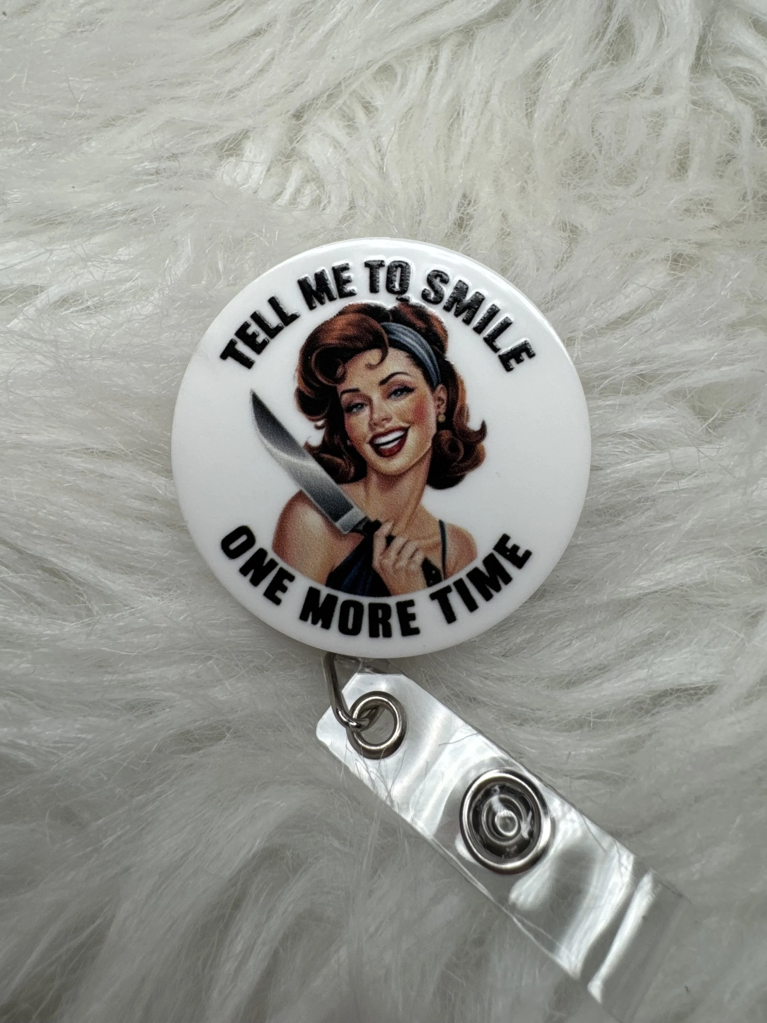 TELL ME TO SMILE ONE MORE TIME