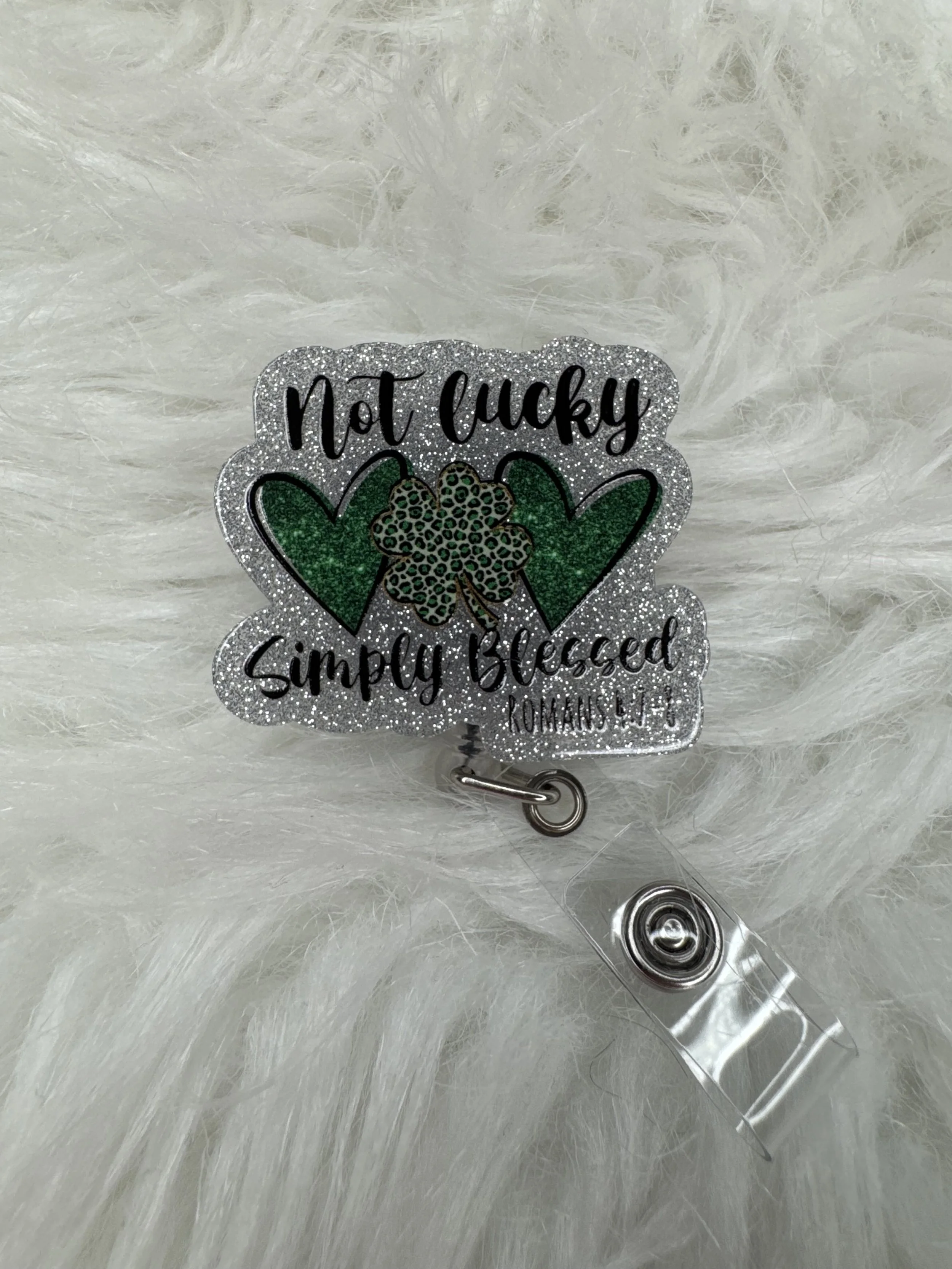 NOT LUCKY, SIMPLY BLESSED