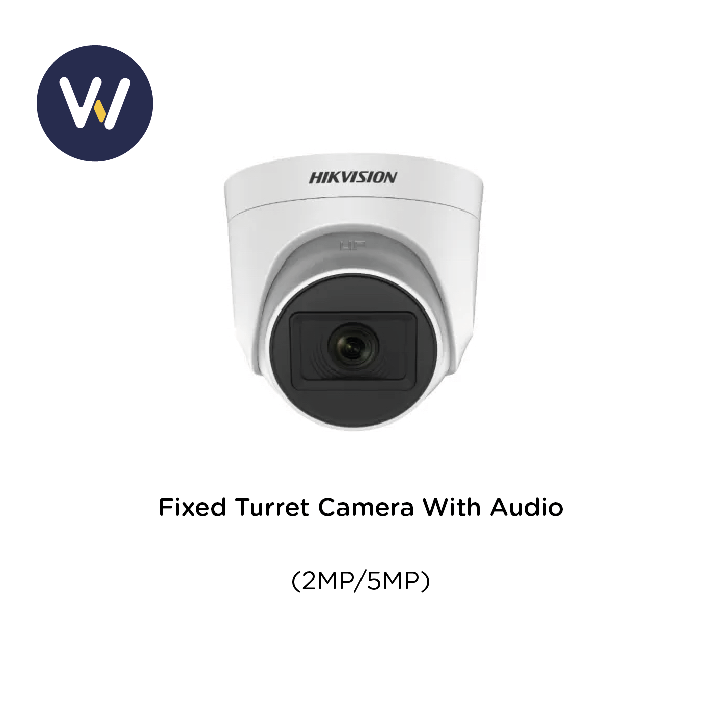 Audio Fixed Turret Camera