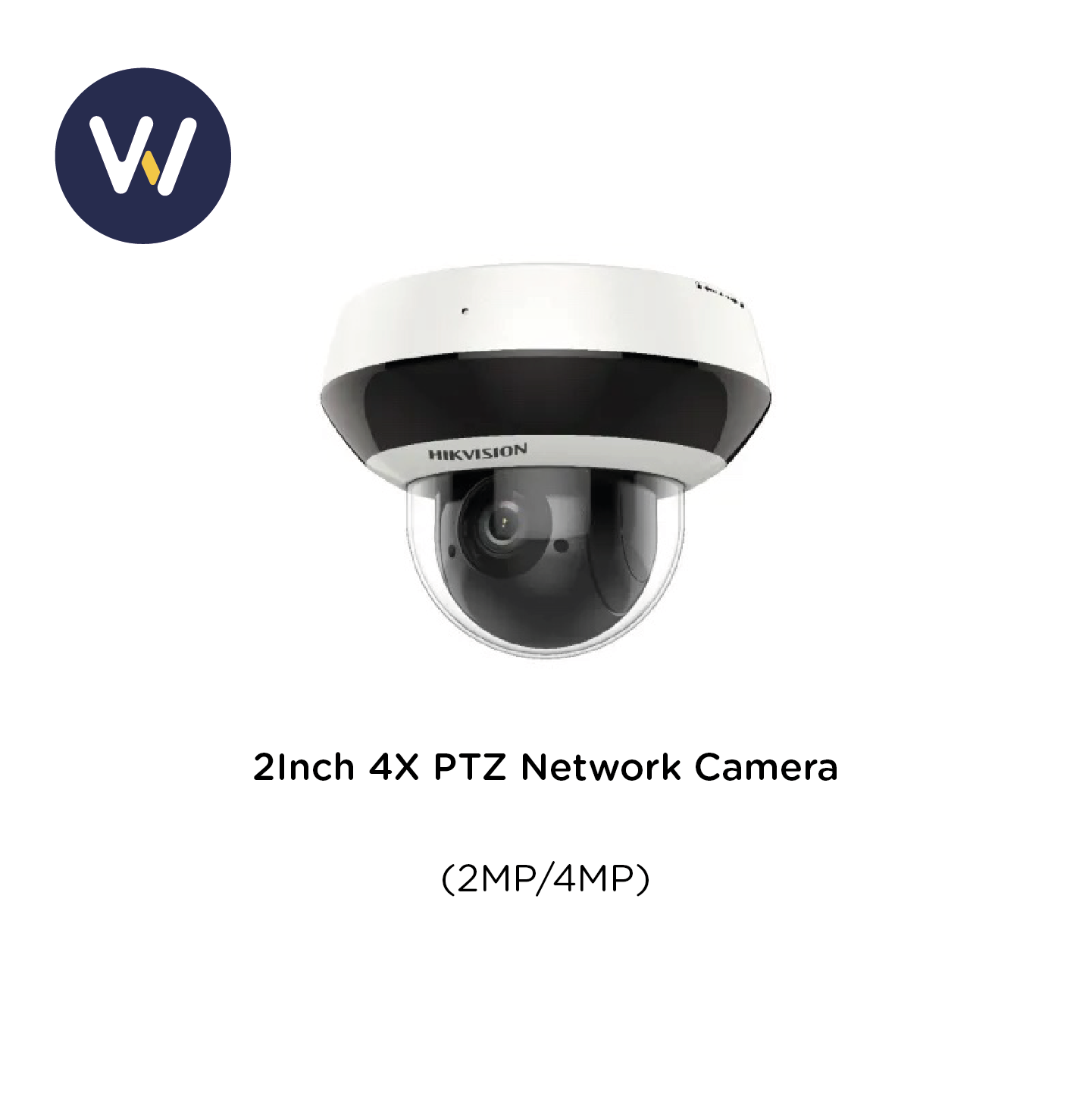2" 4x Zoom Mini PTZ Dome Network Camera