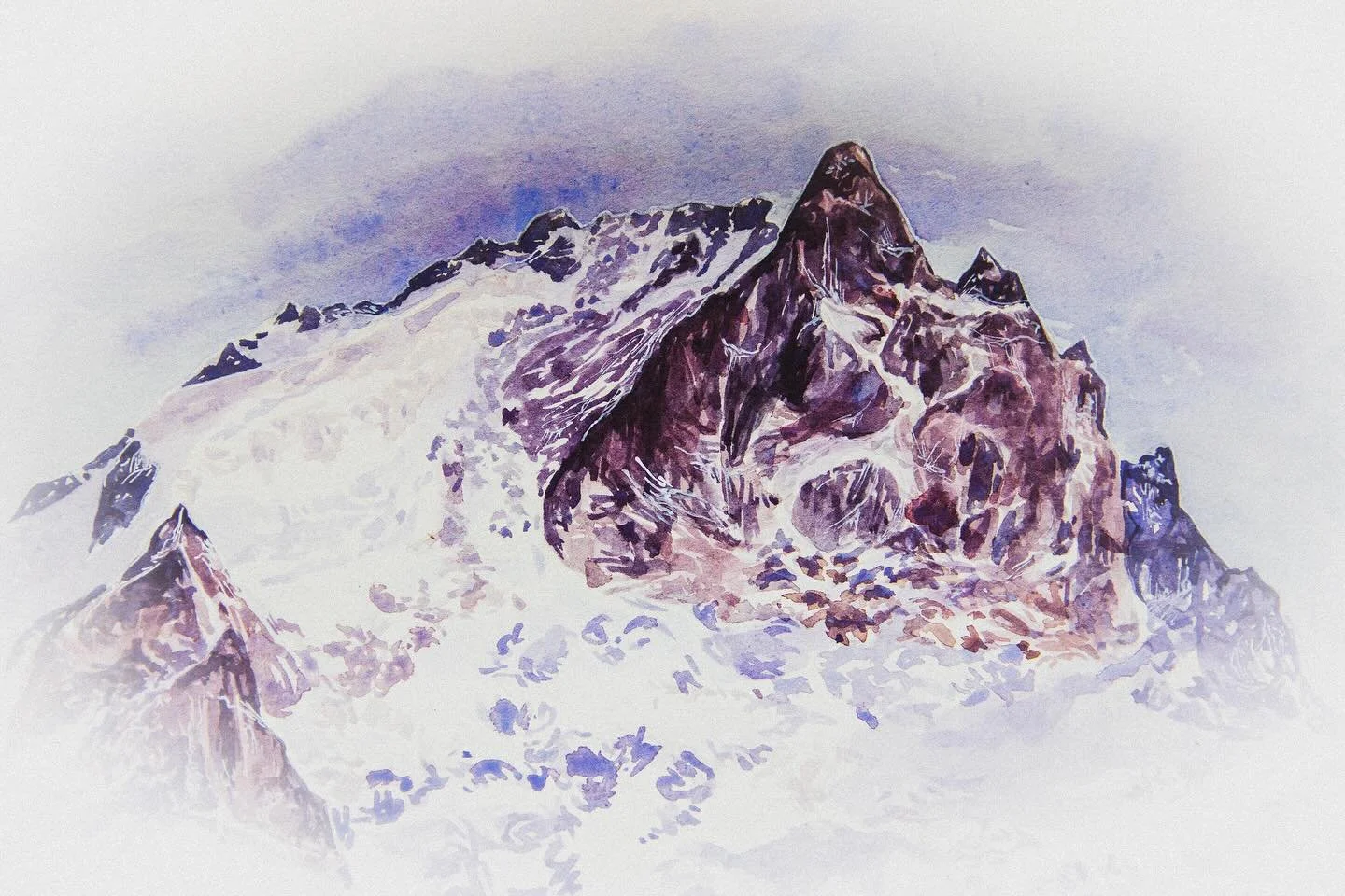 Nouveau projet en cours ✨
Avec cette chance de peindre la Meije&hellip; pour des futurs mari&eacute;s 💍
#mountain #inspiration #natureinspiration #mountaininspired #artiste #hautesalpes #lameije #lagrave