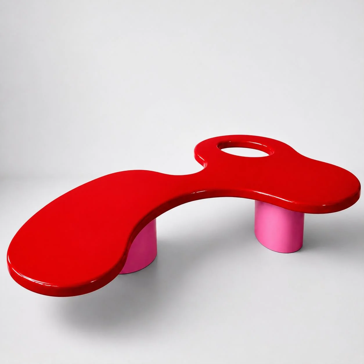  Ente OV 01   Madera con resina   130 x 65 x 05cm
