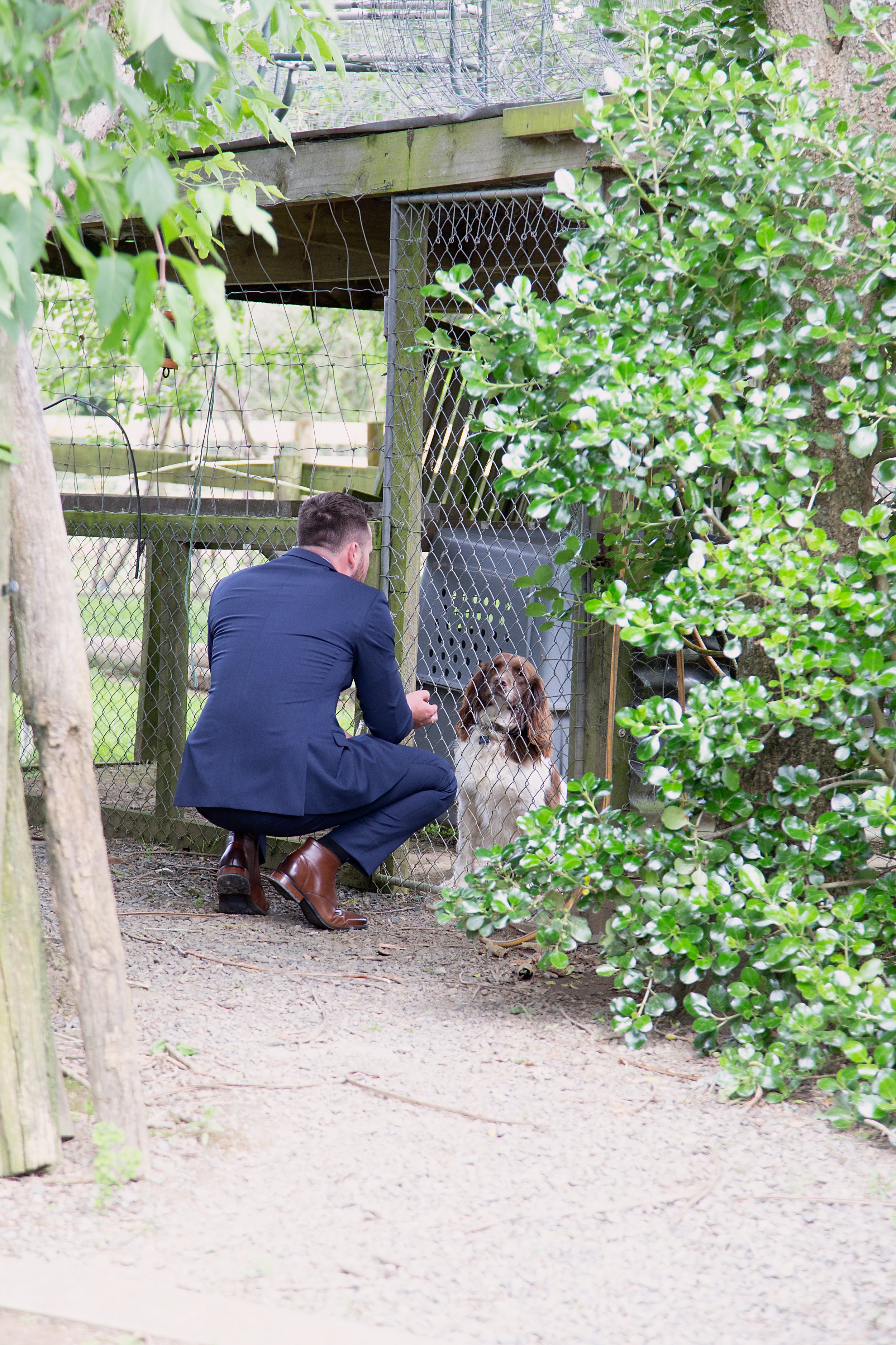 The Groom, The Garden, and His Best Friend