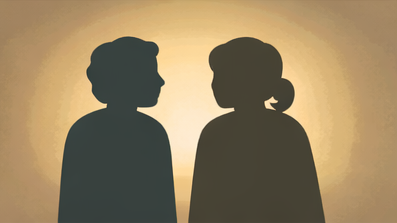 Neutral adult conversation representing careful communication in high conflict parenting situations, emphasizing observable behavior, child focused language, and legally safe interaction strategies.