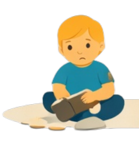 Child showing emotional distress and withdrawal in response to chronic stress, family conflict, or emotional unpredictability, illustrating how children in high conflict co parenting and stepfamily systems internalize uncertainty and overwhelm.