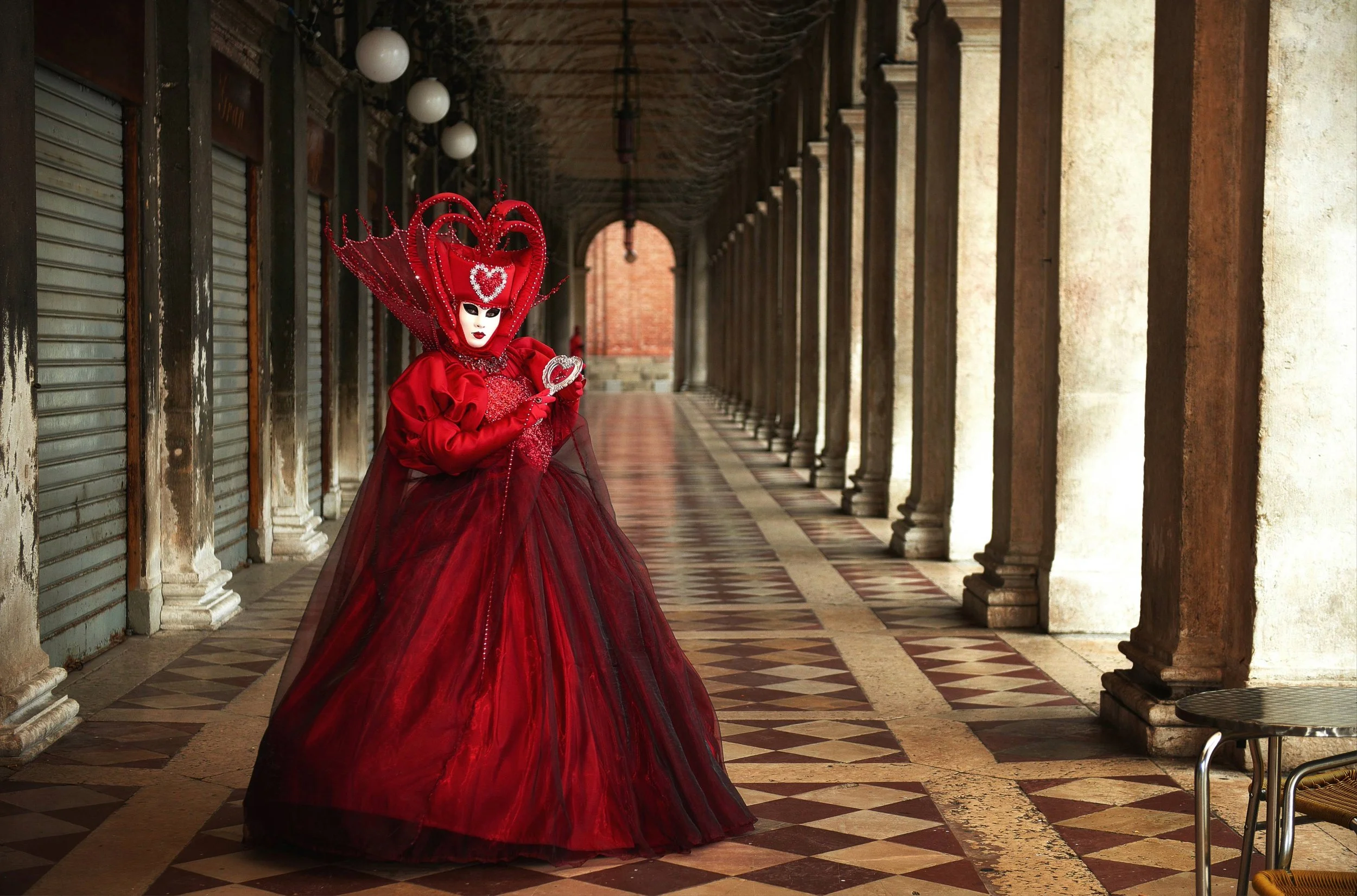 Early morning at Carnavale di Venezia