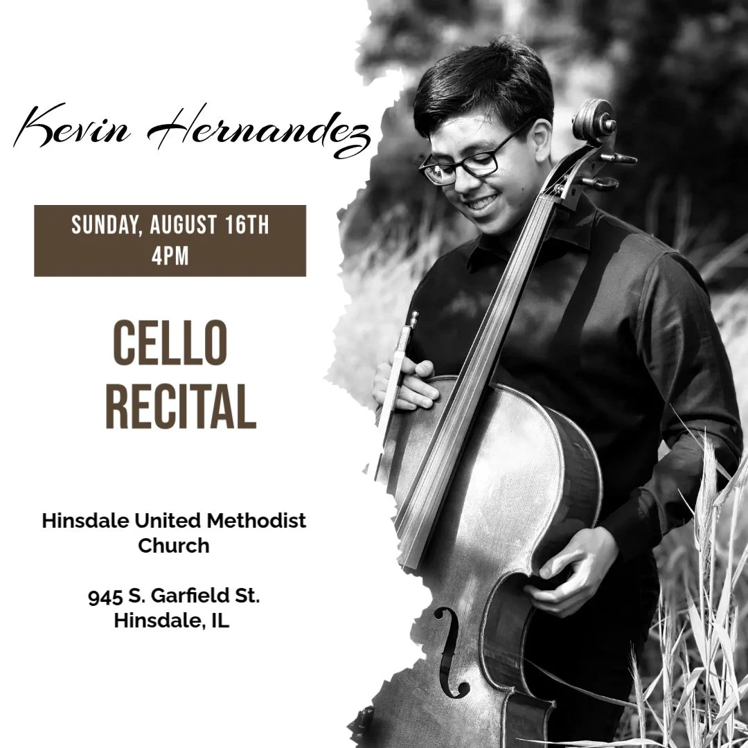 Kevin Hernandez: Summer Cello Recital