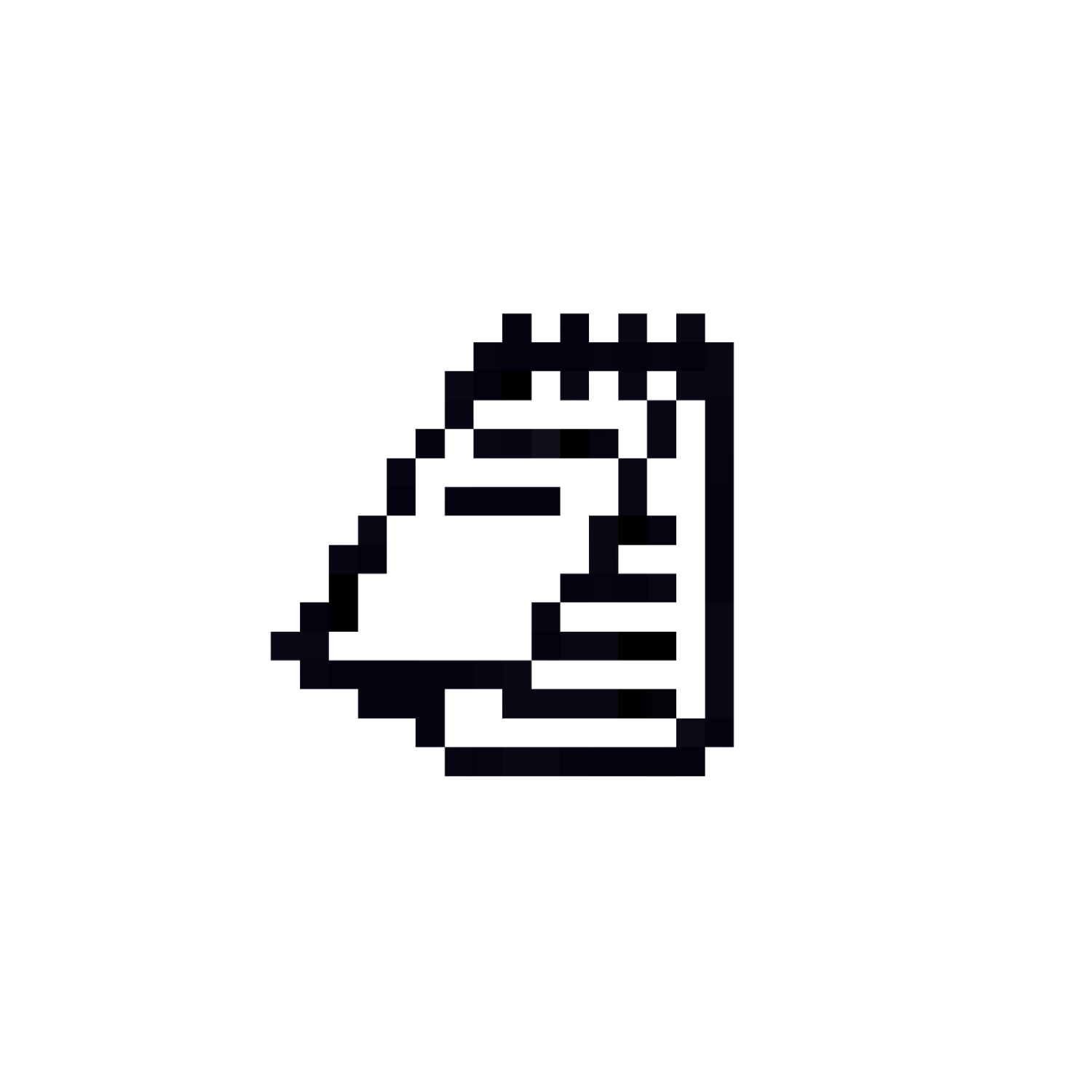 Man wearing clear glasses and a dark sweater, looking to the side, with a blurred plant in the background.