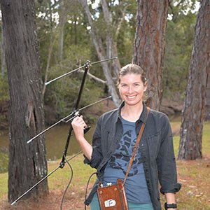 Radio-tracking pythons