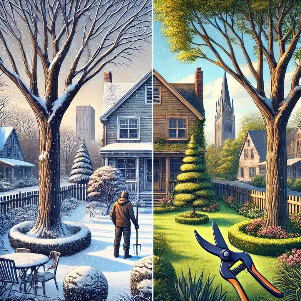 Seasonal Guide to Tree Pruning: Winter vs. Summer Insights for Rochester, NY Homeowners