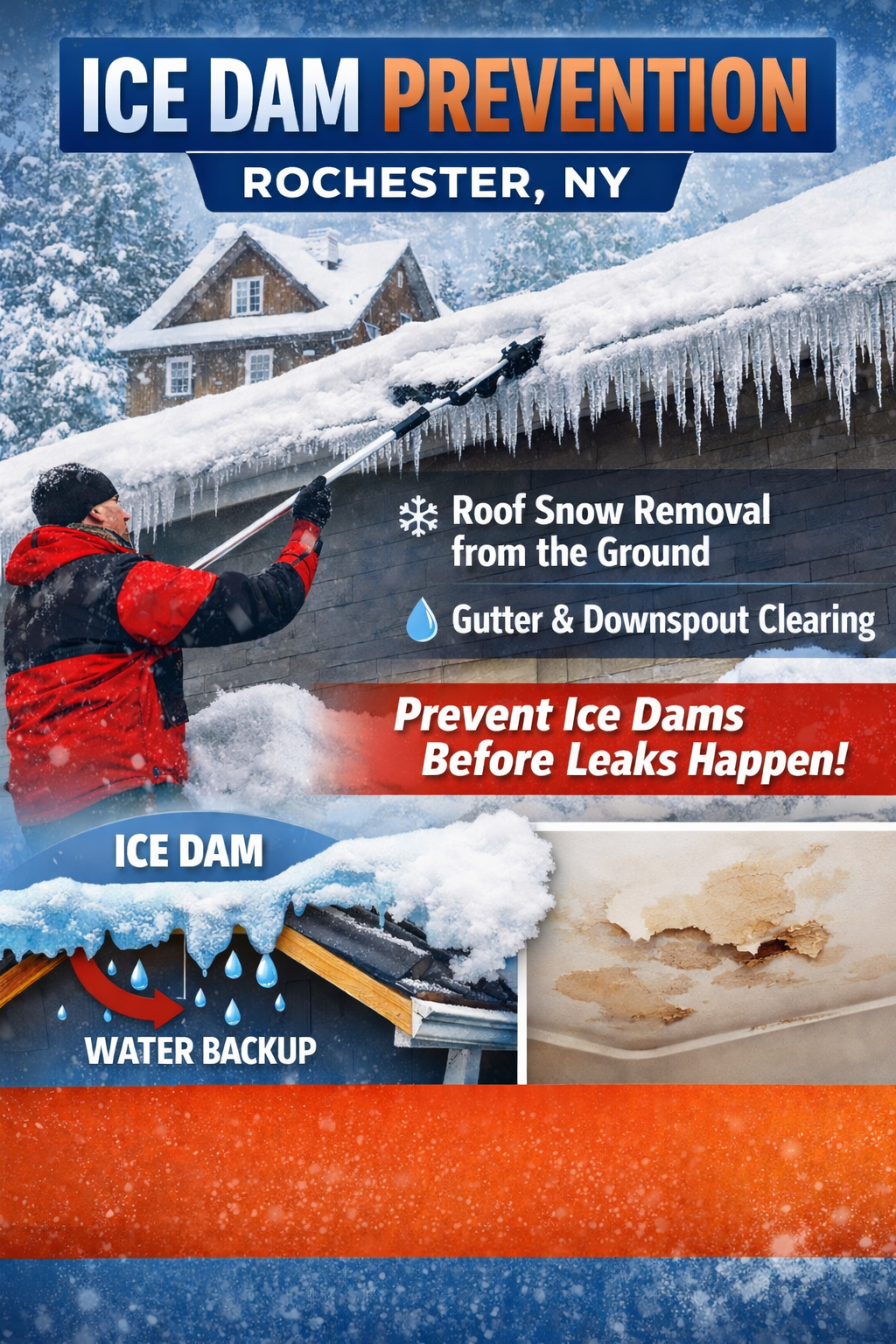 Ice Dam Prevention in Rochester, NY: What To Do Before Next Snow Fall