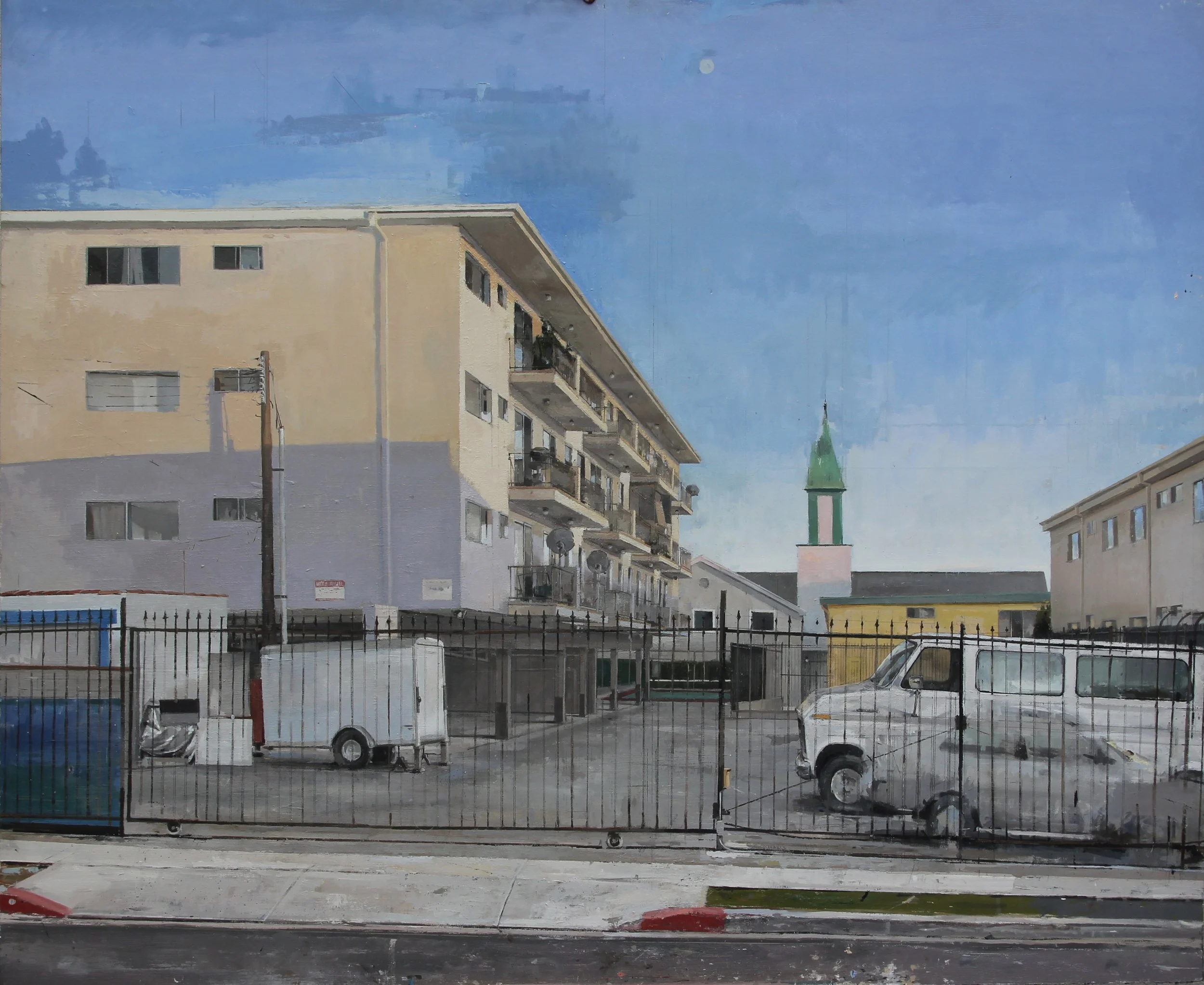 "Santa Monica"
2014
Oil on panel
48x60"