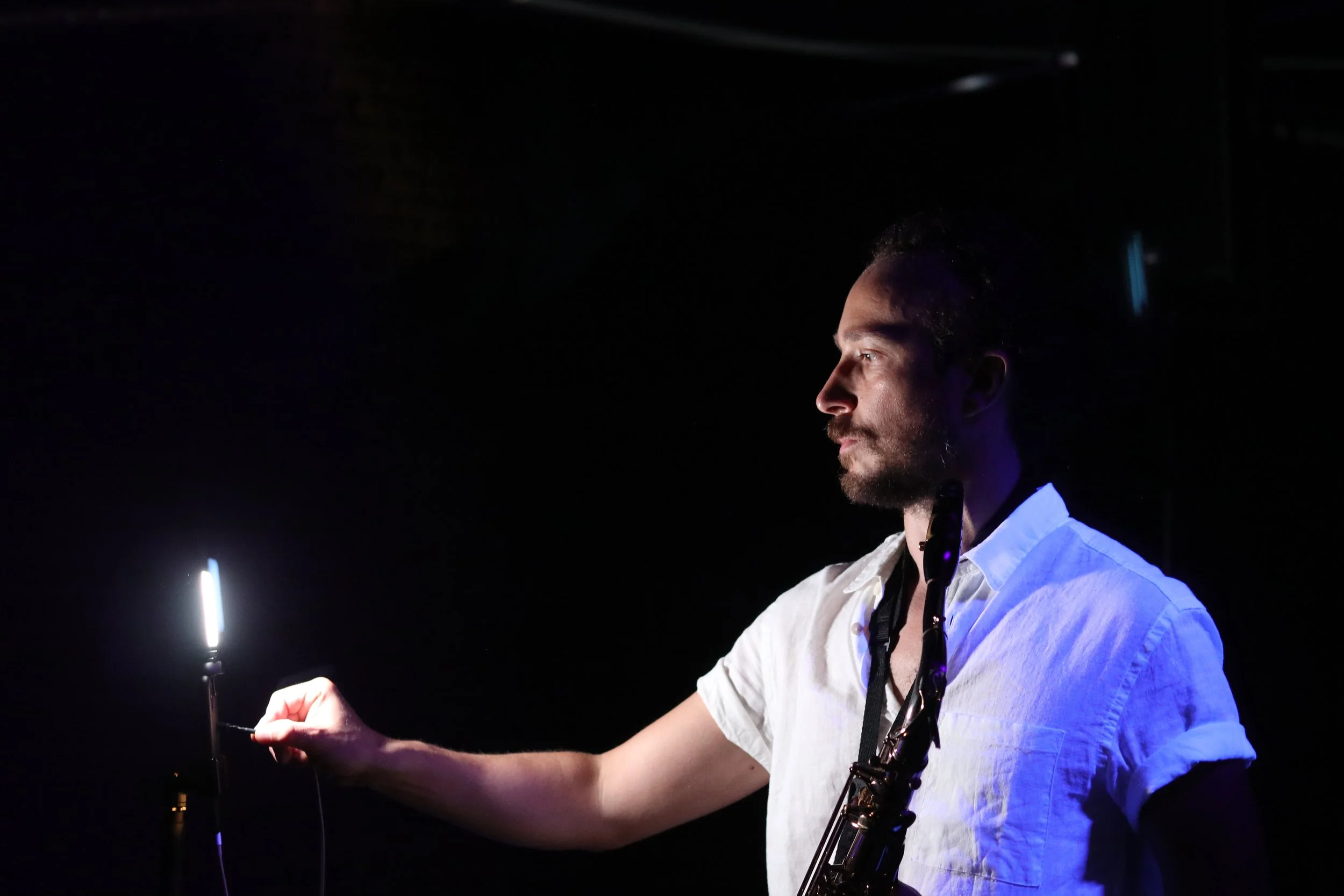 Premiere of "Re-cognize me" by Pablo Garretón. At Centre Court Festival in Köln. 