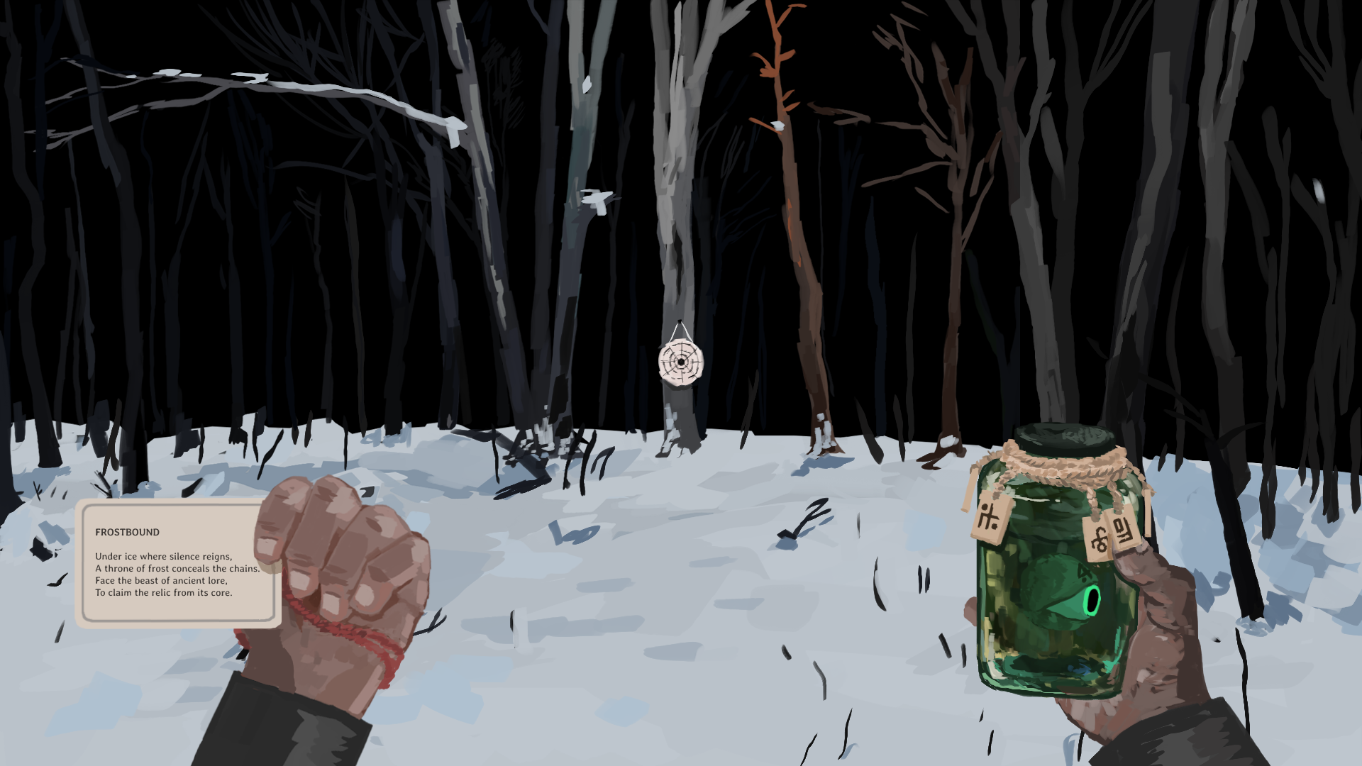 The Tarot Card gives the player a hint if they get lost or don't know what their next goal is.