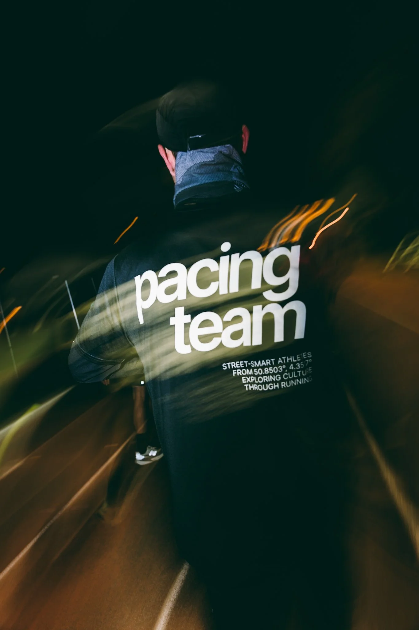 Pacing team on the track