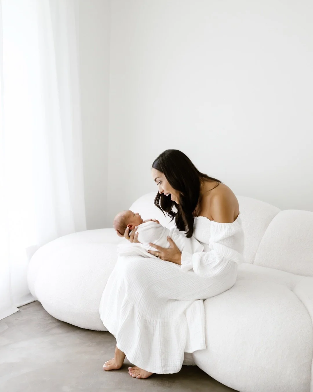 Fun fact: we call our babies our &ldquo;little bonfires&rdquo; because we could literally stare at them all day. 🤍 They might just be sleeping in your arms - but the absolute miracle they are just keeps you staring all day long. One day they fit in 