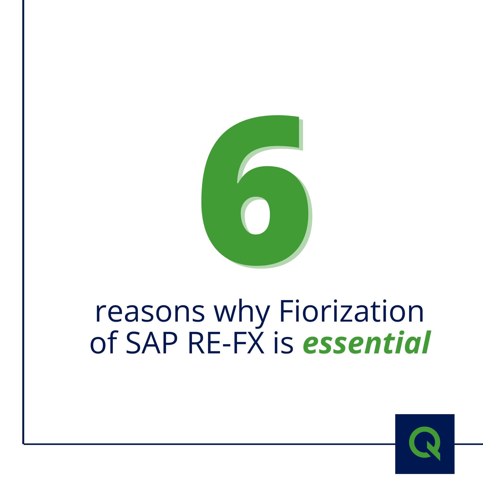 Navigating the Fiorization of SAP RE-FX involves addressing specific challenges and limitations within the existing framework. Meet 6 reasons why it is essential 👇 

▪ Reporting Challenges for Real Estate Managers

▪Automation Gaps in Lease Classifi